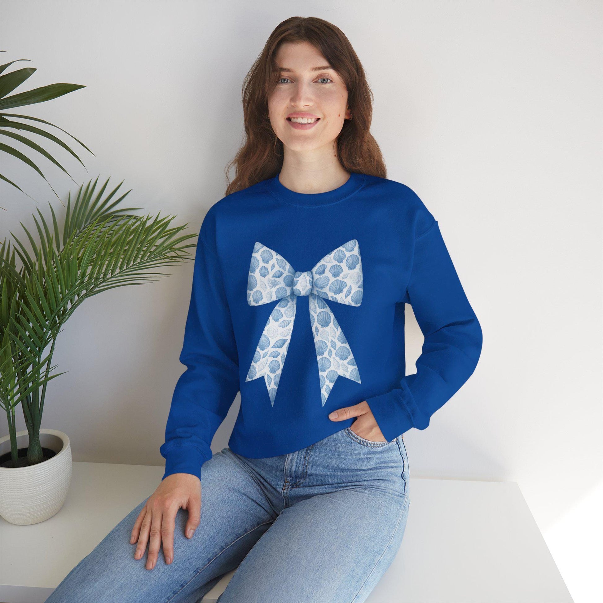 Seashell Bow Sweatshirt
