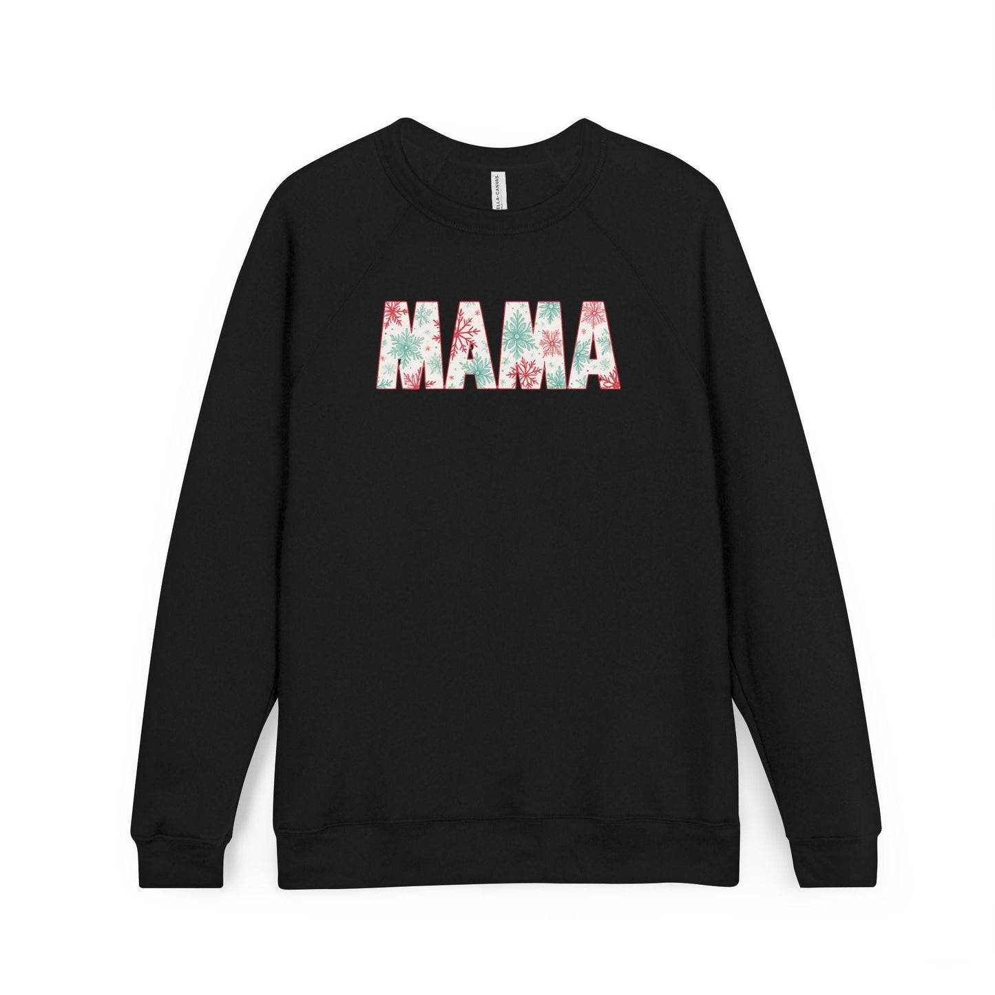 Winter MAMA Sweatshirt | Snowflake Pattern Pullover For Moms