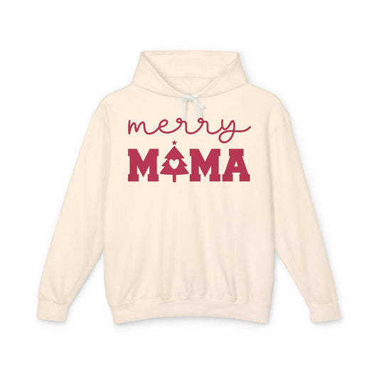 Merry Mama Christmas Tree Hoodie | Matching Mom Christmas Sweatshirt