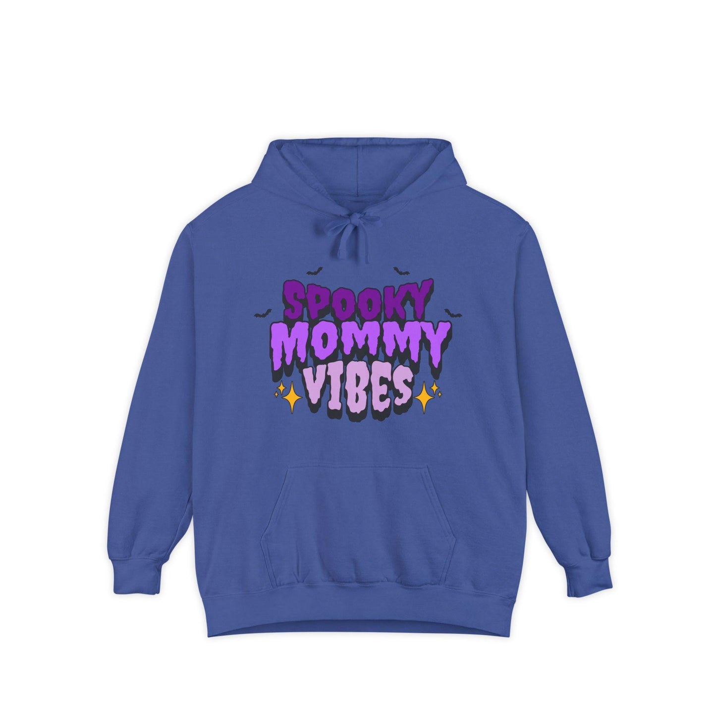 Spooky Mommy Vibes Hoodie: Cotton-Blend Halloween Sweatshirt