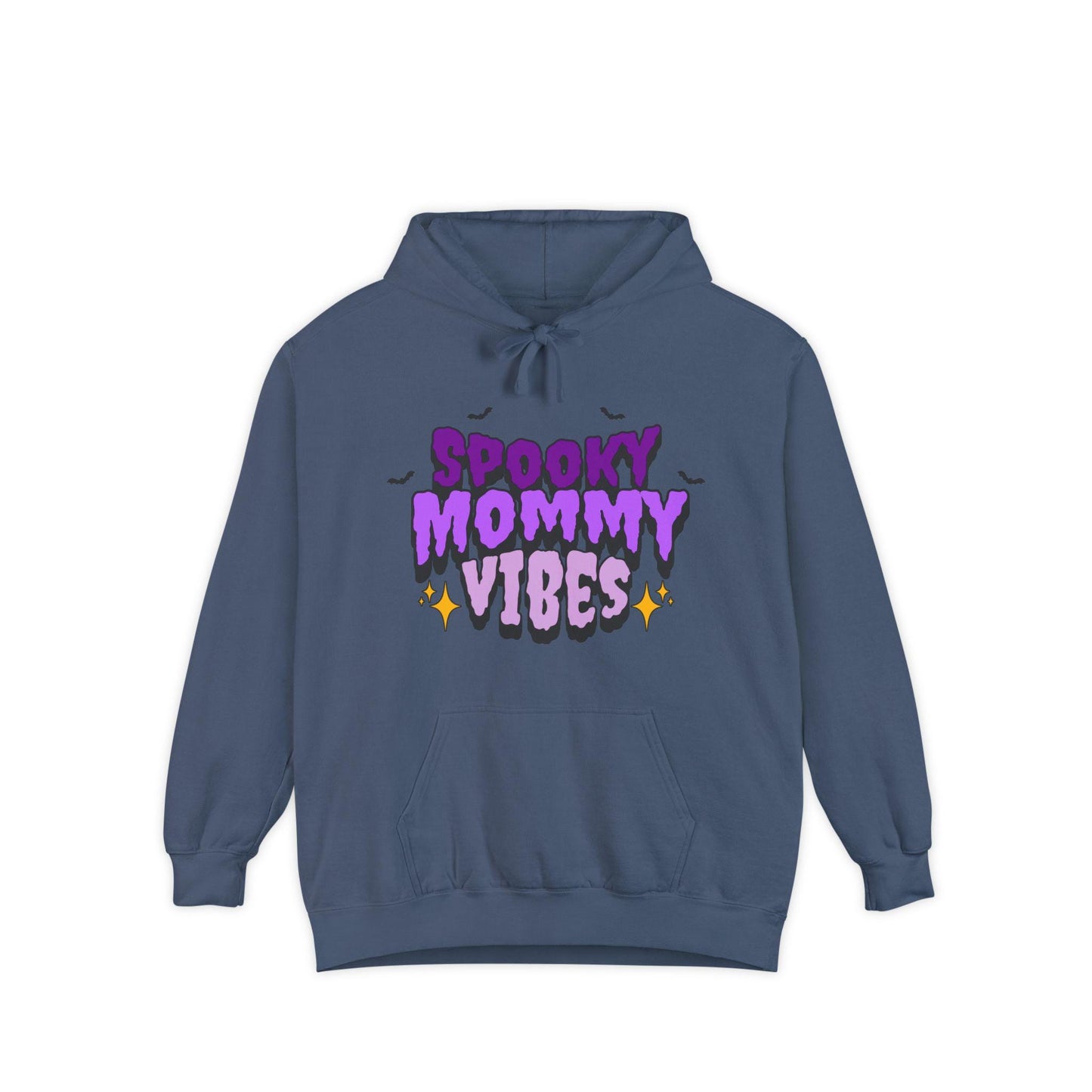 Spooky Mommy Vibes Hoodie: Cotton-Blend Halloween Sweatshirt