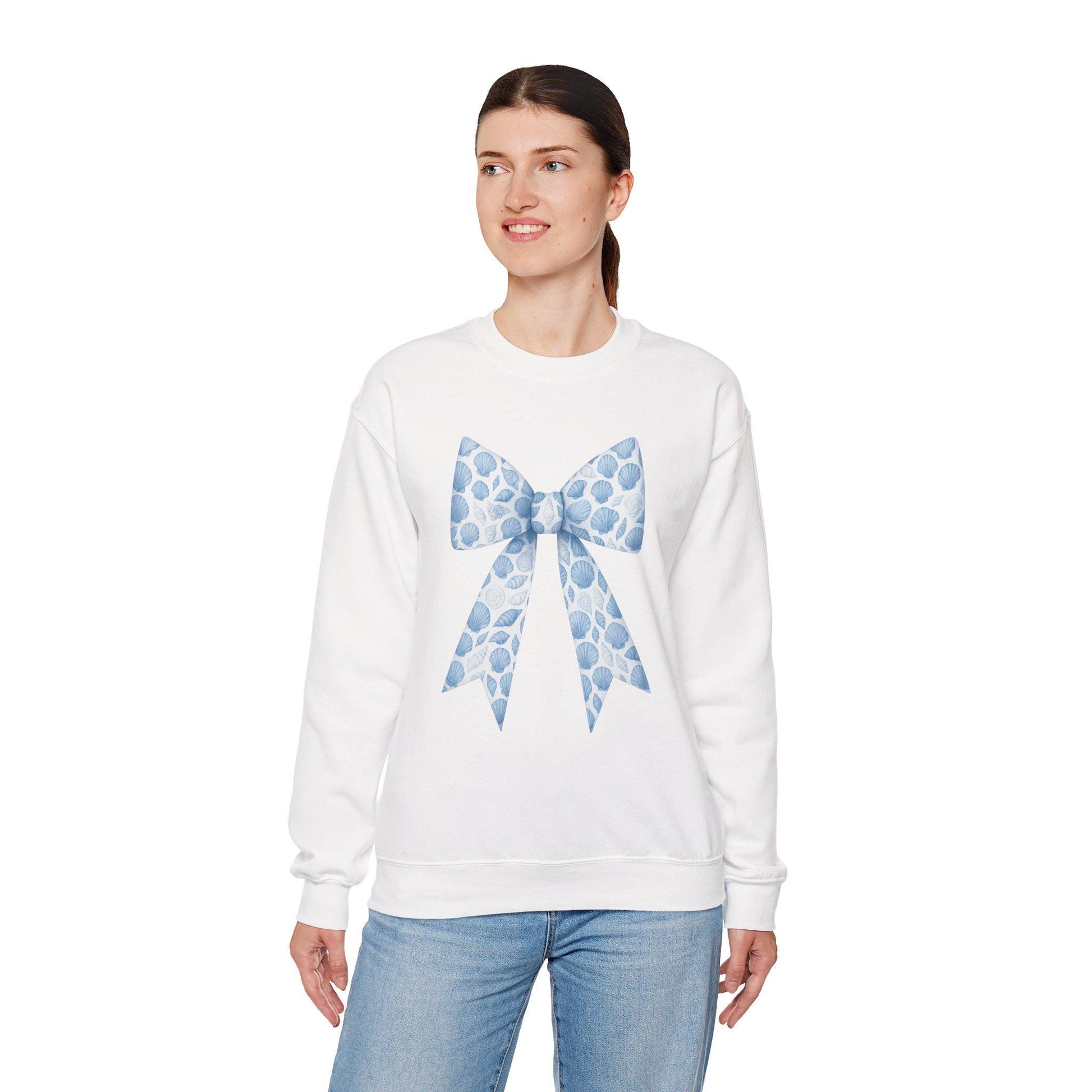 Seashell Bow Sweatshirt