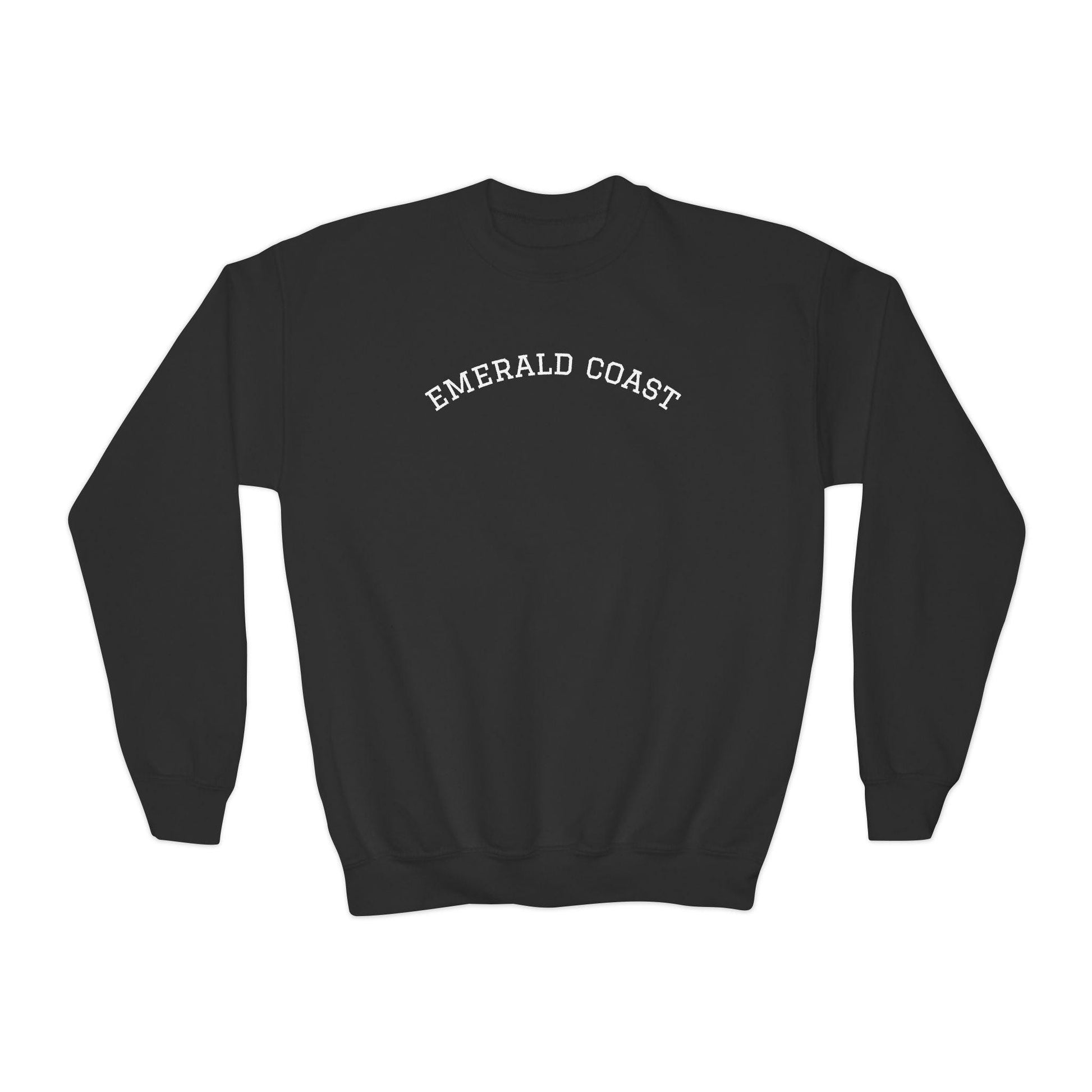 Emerald Coast Youth Crewneck Sweatshirt | Coastal Kids Pullover