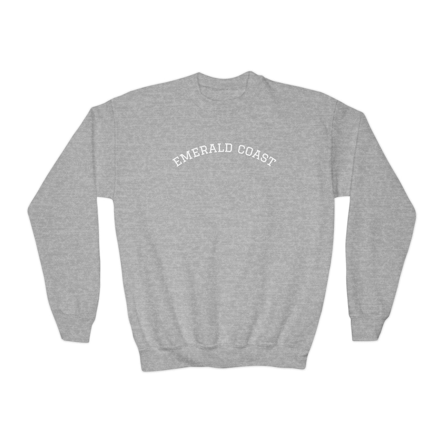 Emerald Coast Youth Crewneck Sweatshirt | Coastal Kids Pullover