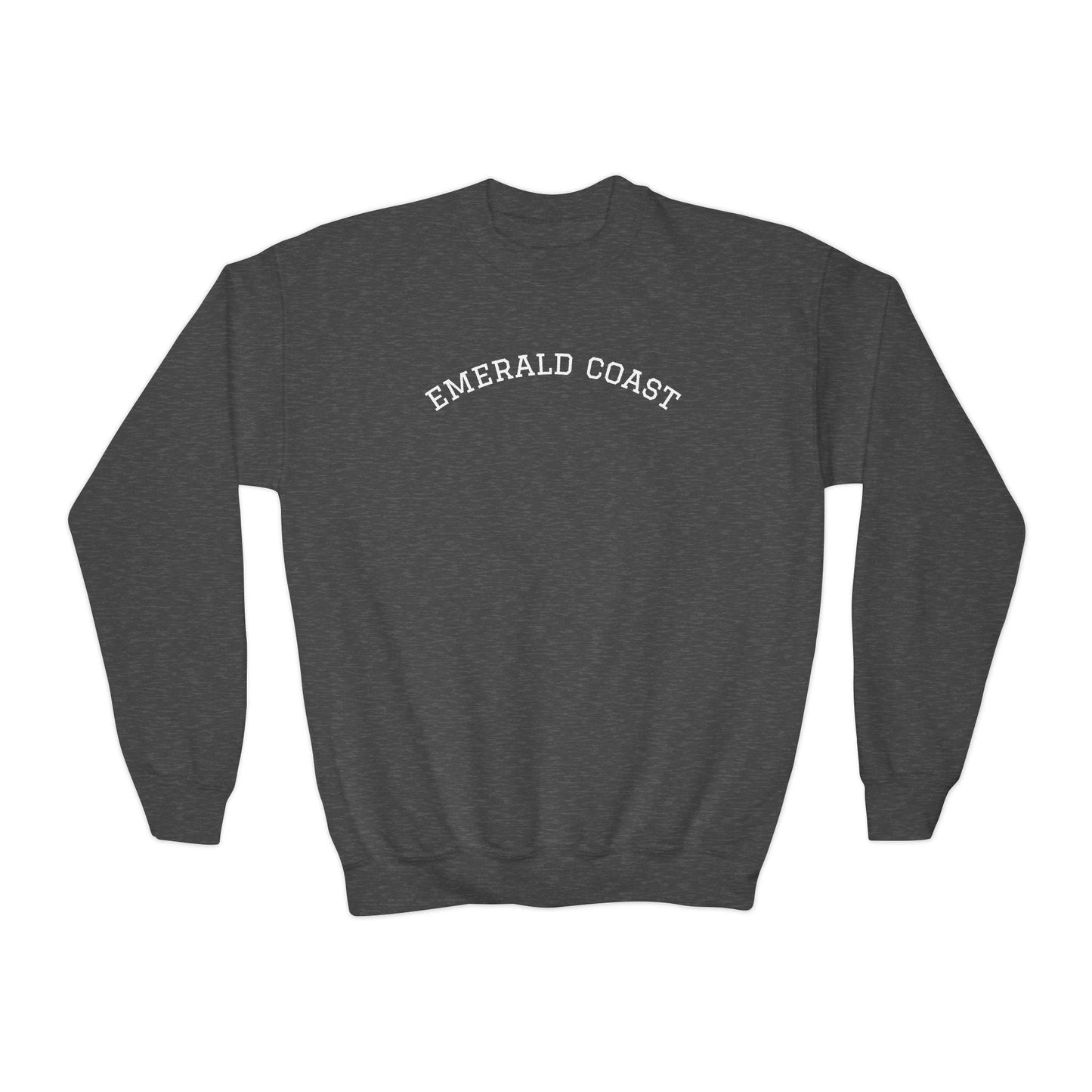 Emerald Coast Youth Crewneck Sweatshirt | Coastal Kids Pullover