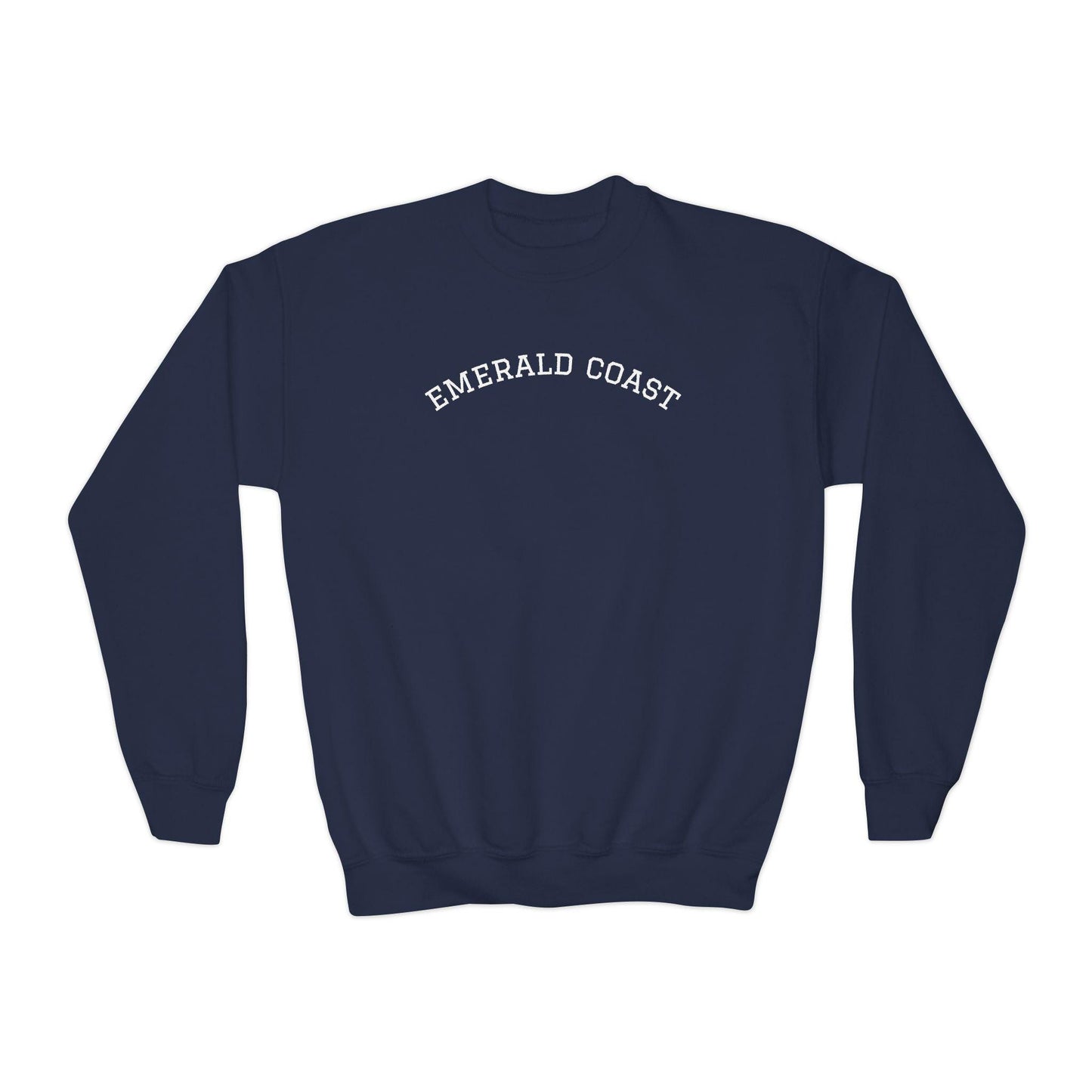 Emerald Coast Youth Crewneck Sweatshirt | Coastal Kids Pullover