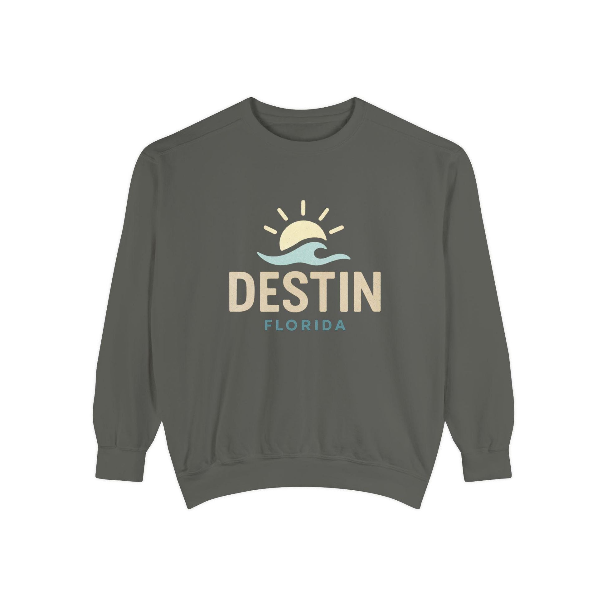 Destin Florida Sunset Sweatshirt | Beach Sunrise Graphic Pullover
