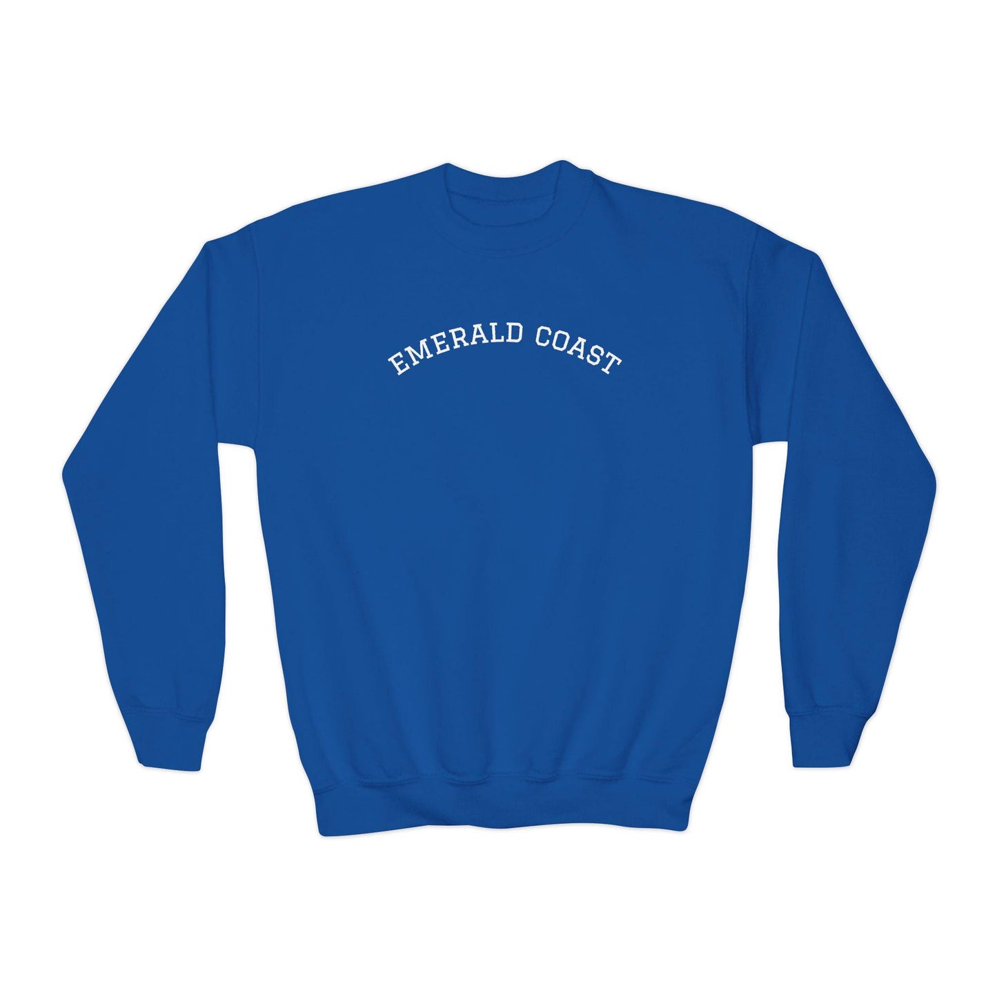 Emerald Coast Youth Crewneck Sweatshirt | Coastal Kids Pullover
