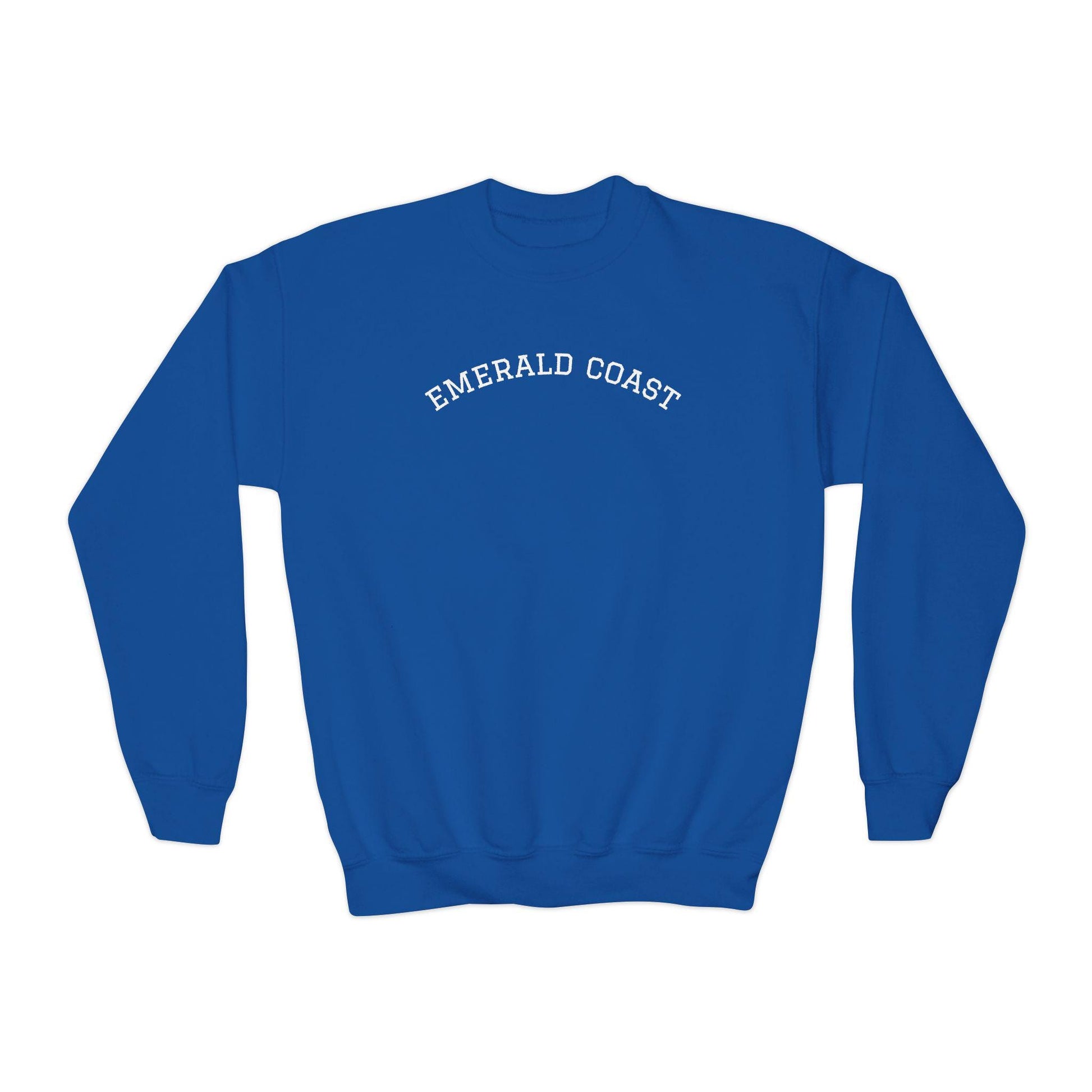 Emerald Coast Youth Crewneck Sweatshirt | Coastal Kids Pullover