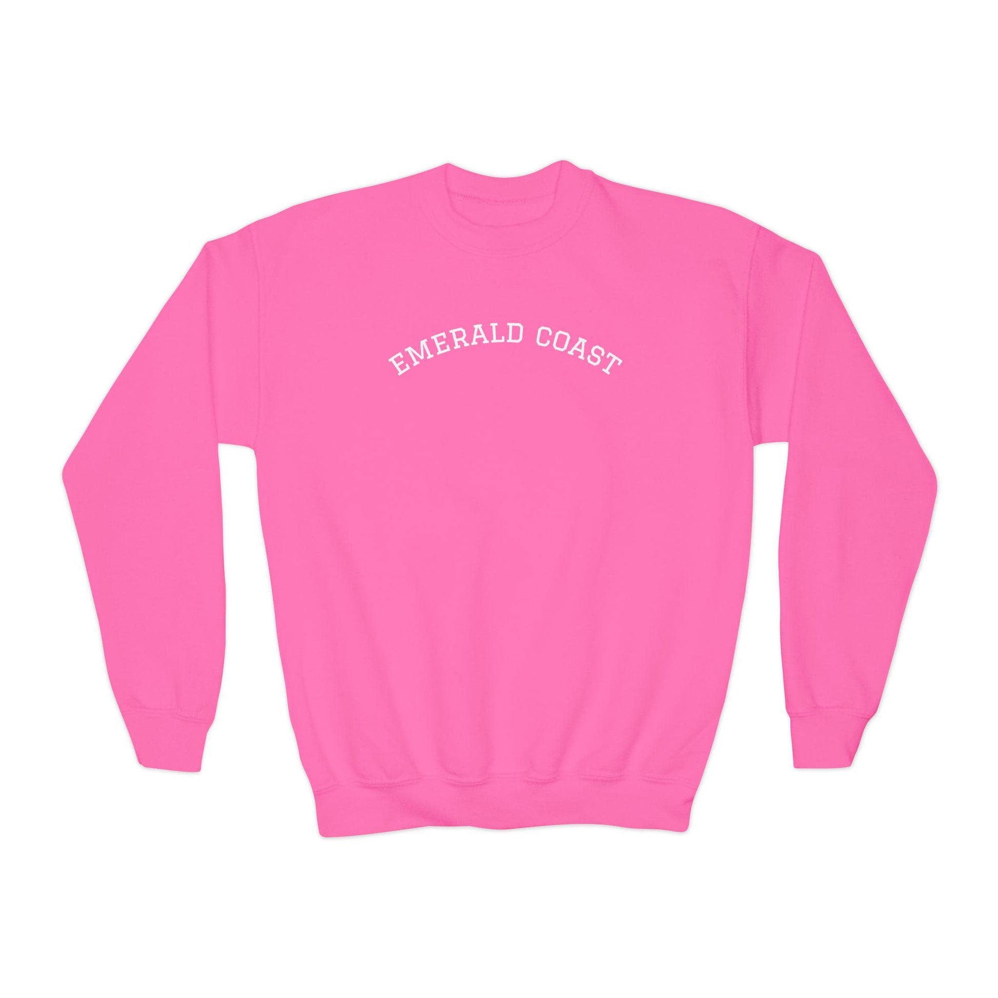 Emerald Coast Youth Crewneck Sweatshirt | Coastal Kids Pullover