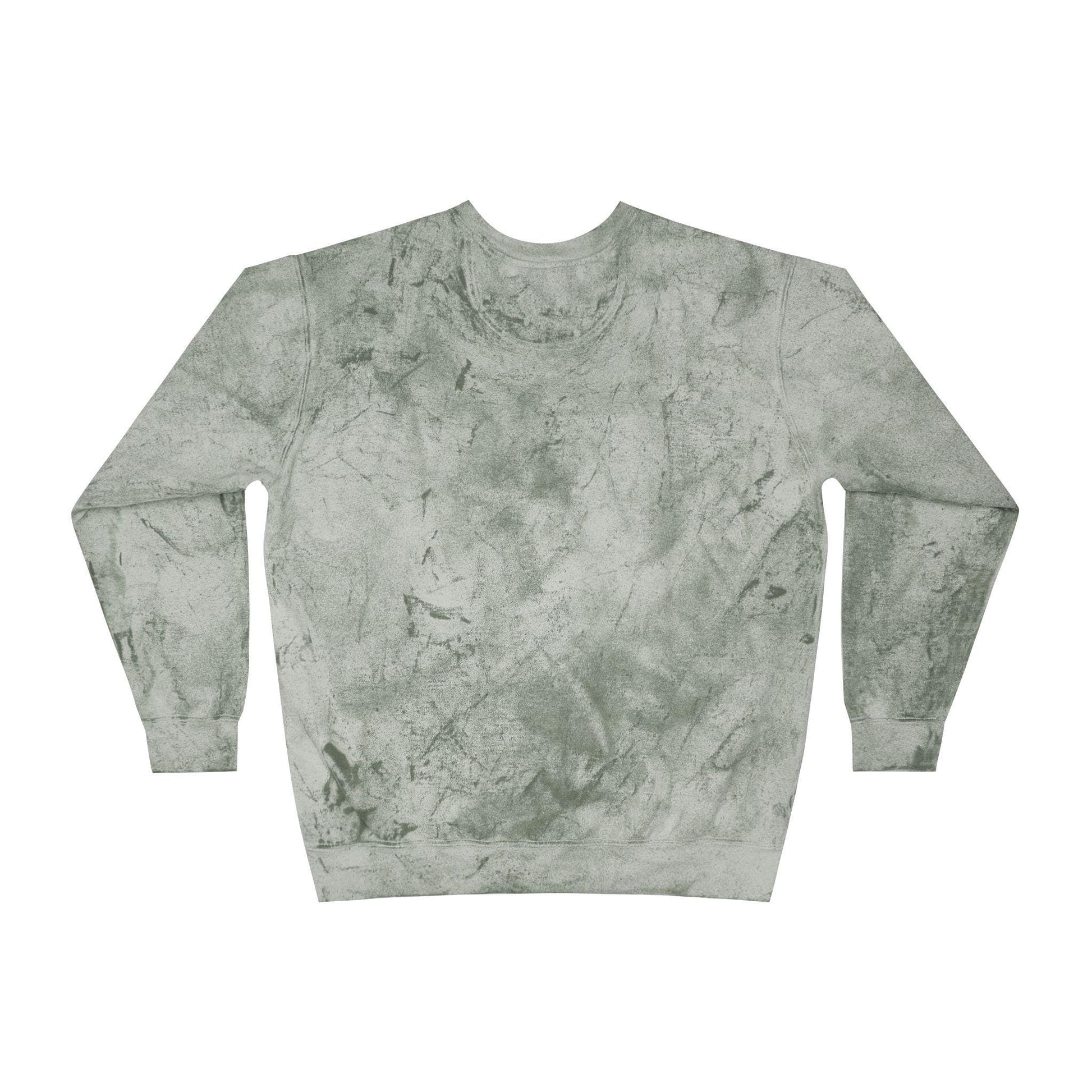 Merry Santa Christmas Crewneck Sweatshirt | Holiday Tie Dye Pullover