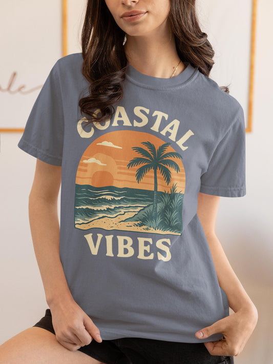 Coastal Vibes T-Shirt | Seaside Top