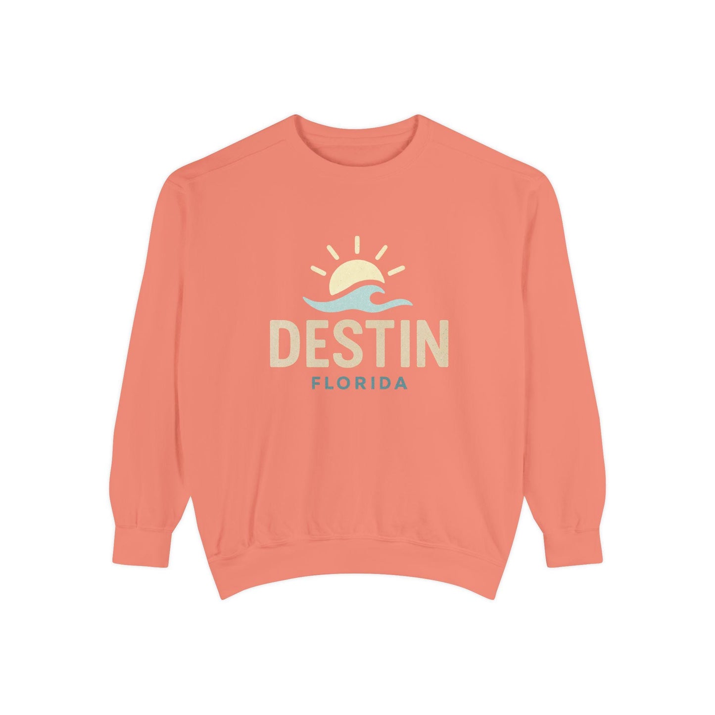 Destin Florida Sunset Sweatshirt | Beach Sunrise Graphic Pullover