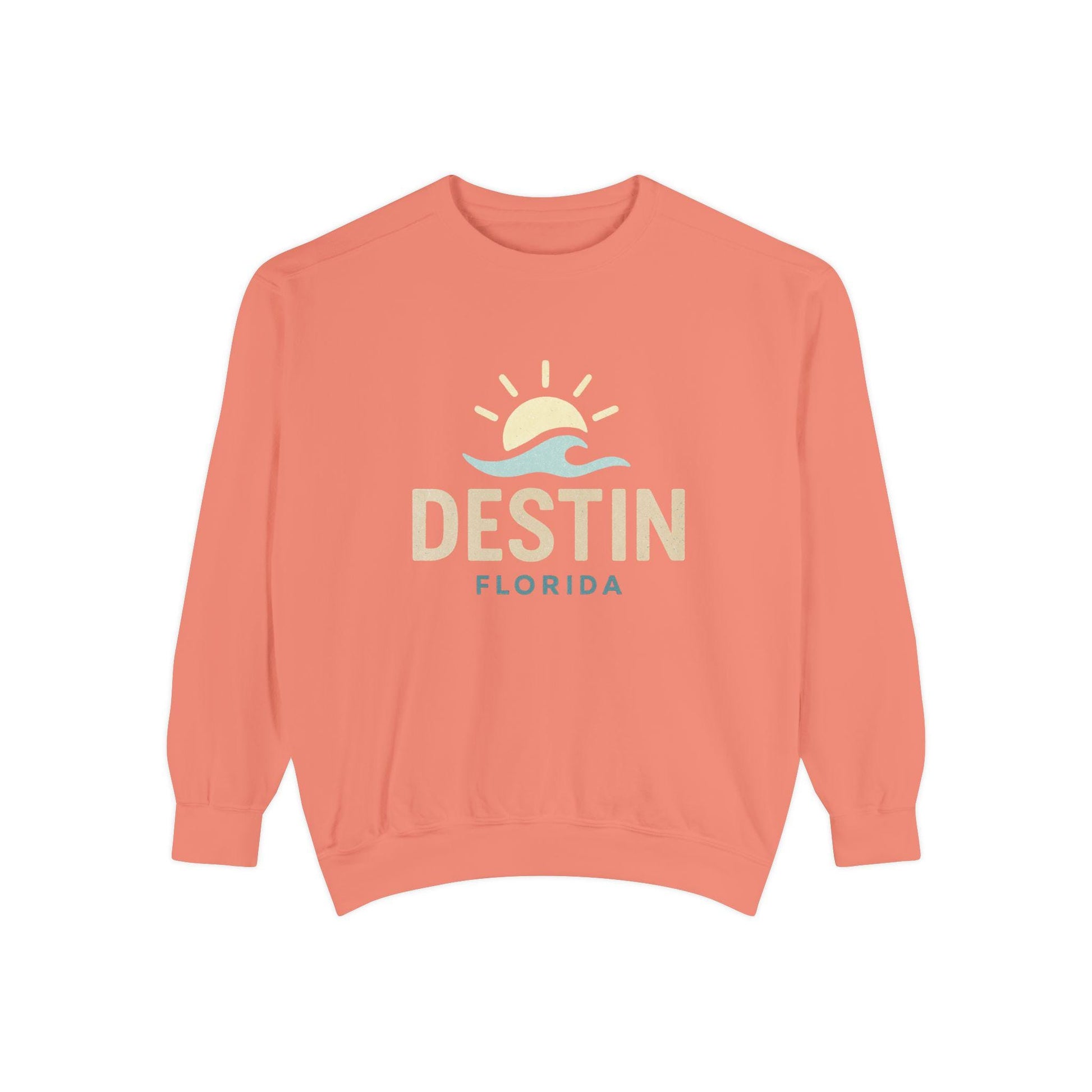 Destin Florida Sunset Sweatshirt | Beach Sunrise Graphic Pullover