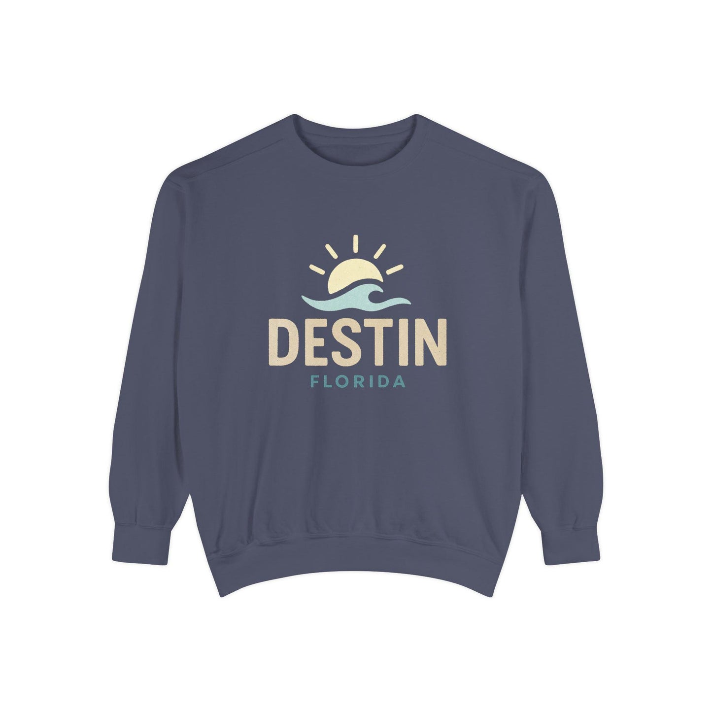 Destin Florida Sunset Sweatshirt | Beach Sunrise Graphic Pullover