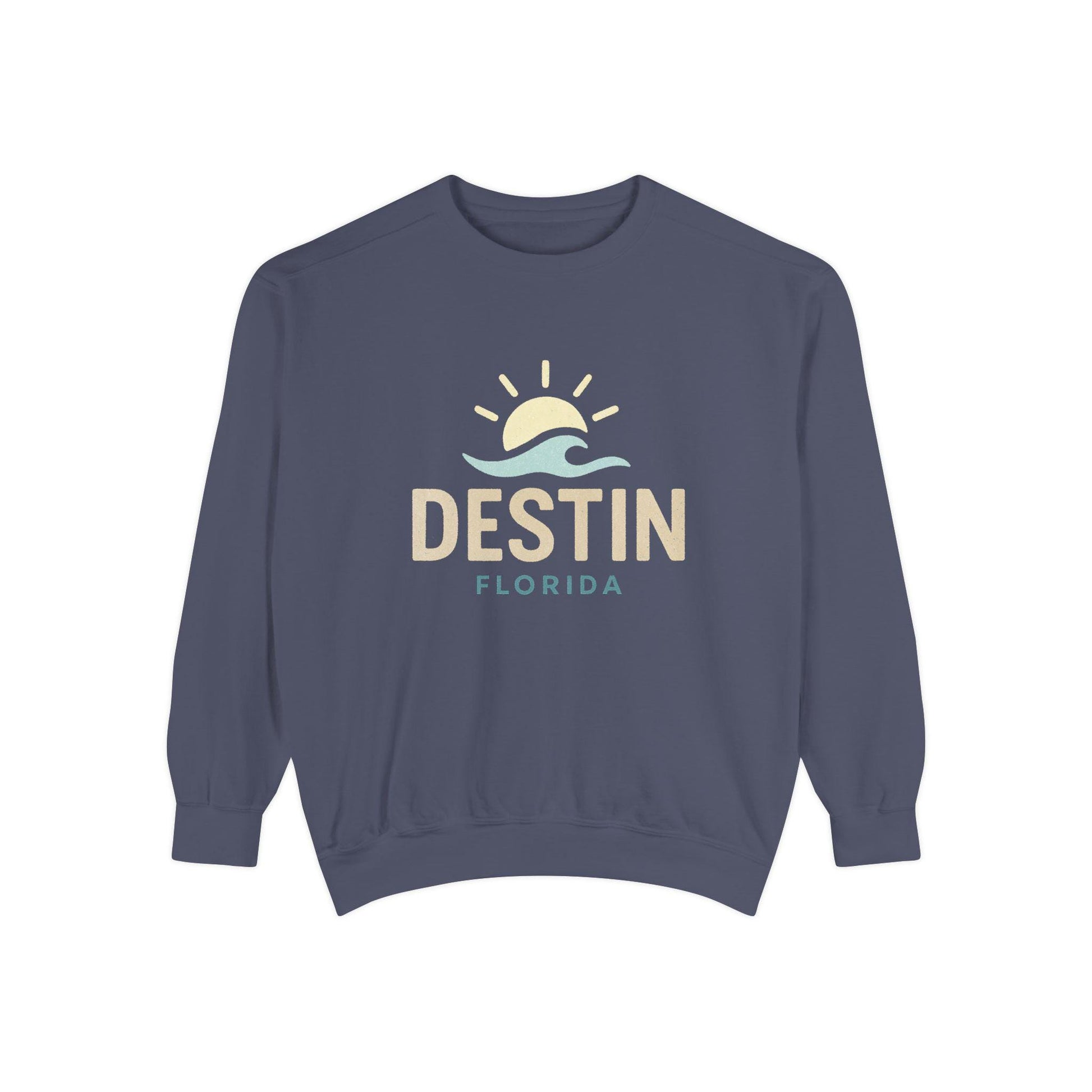Destin Florida Sunset Sweatshirt | Beach Sunrise Graphic Pullover