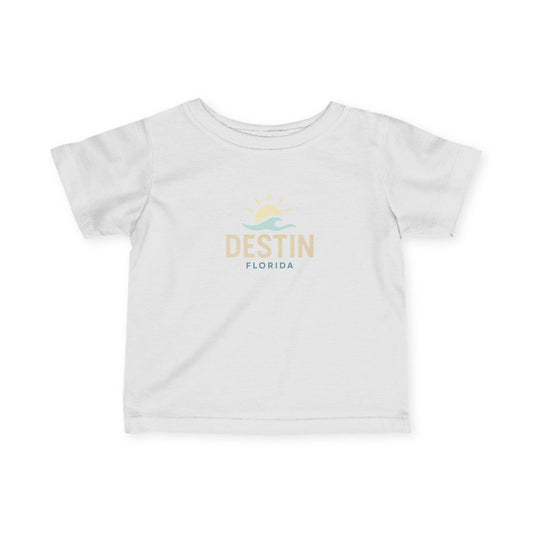 Destin Florida Beach Infant Tee | Baby Vacation Shirt
