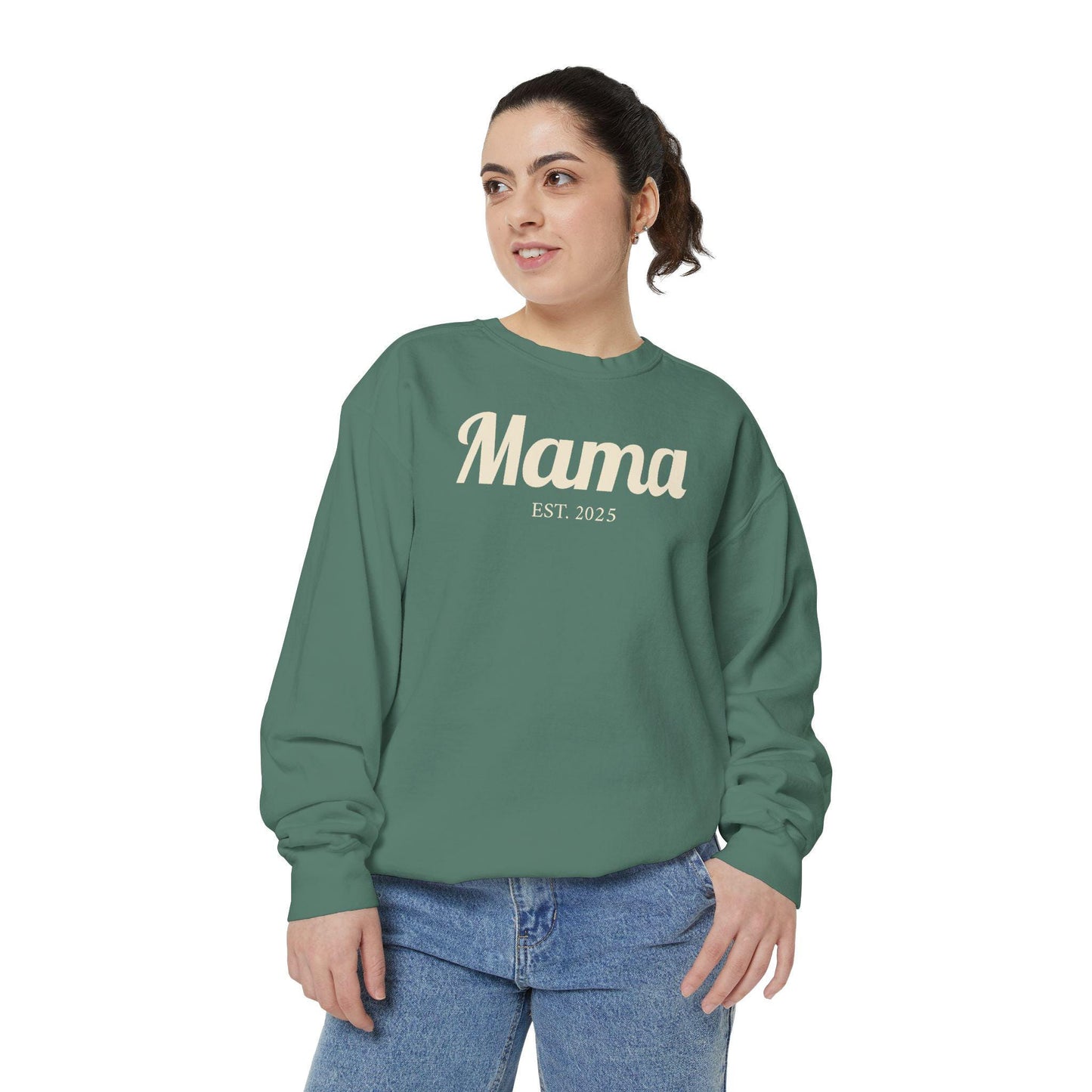 Mama EST. 2025 Sweatshirt | Mama Pullover Gift