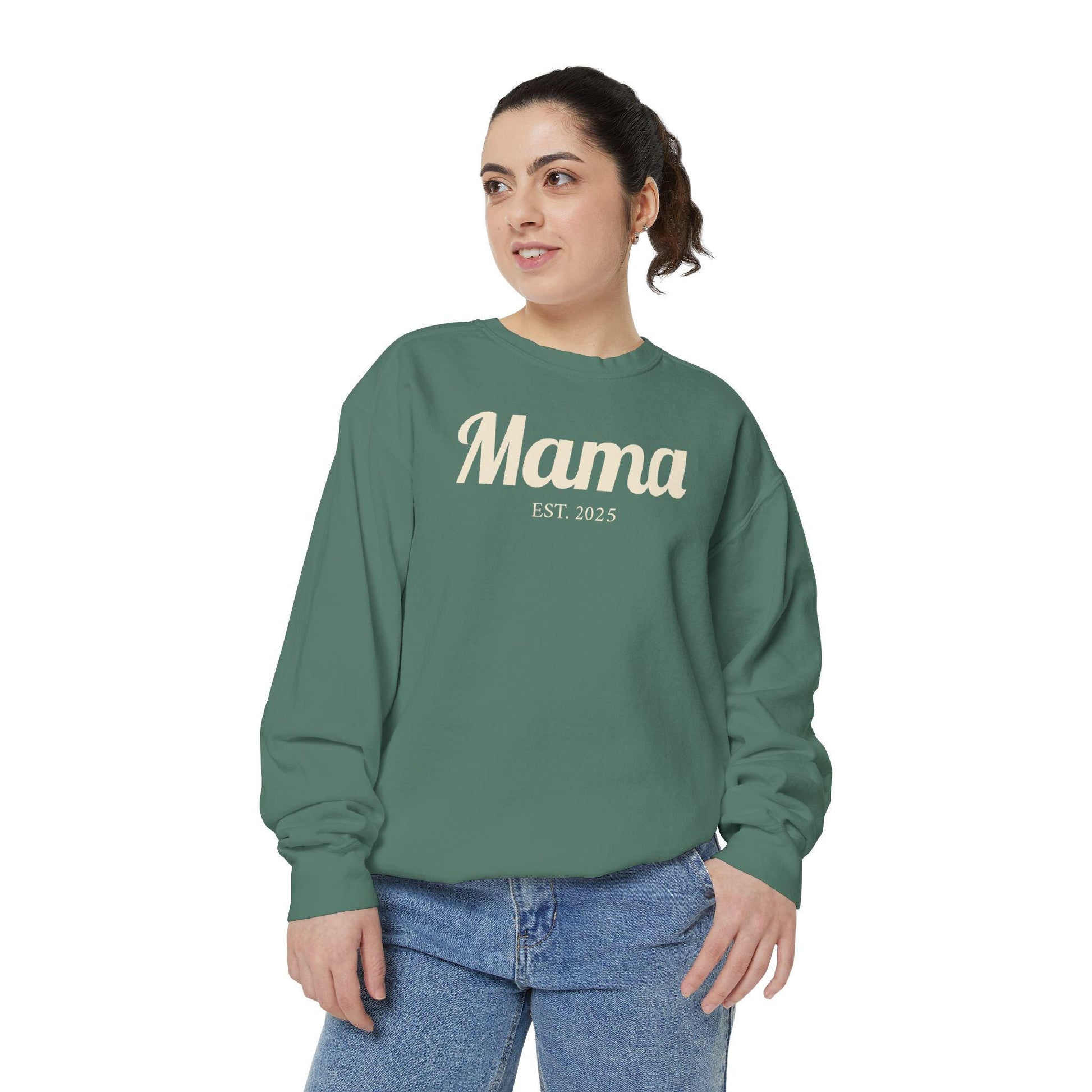 Mama EST. 2025 Sweatshirt | Mama Pullover Gift