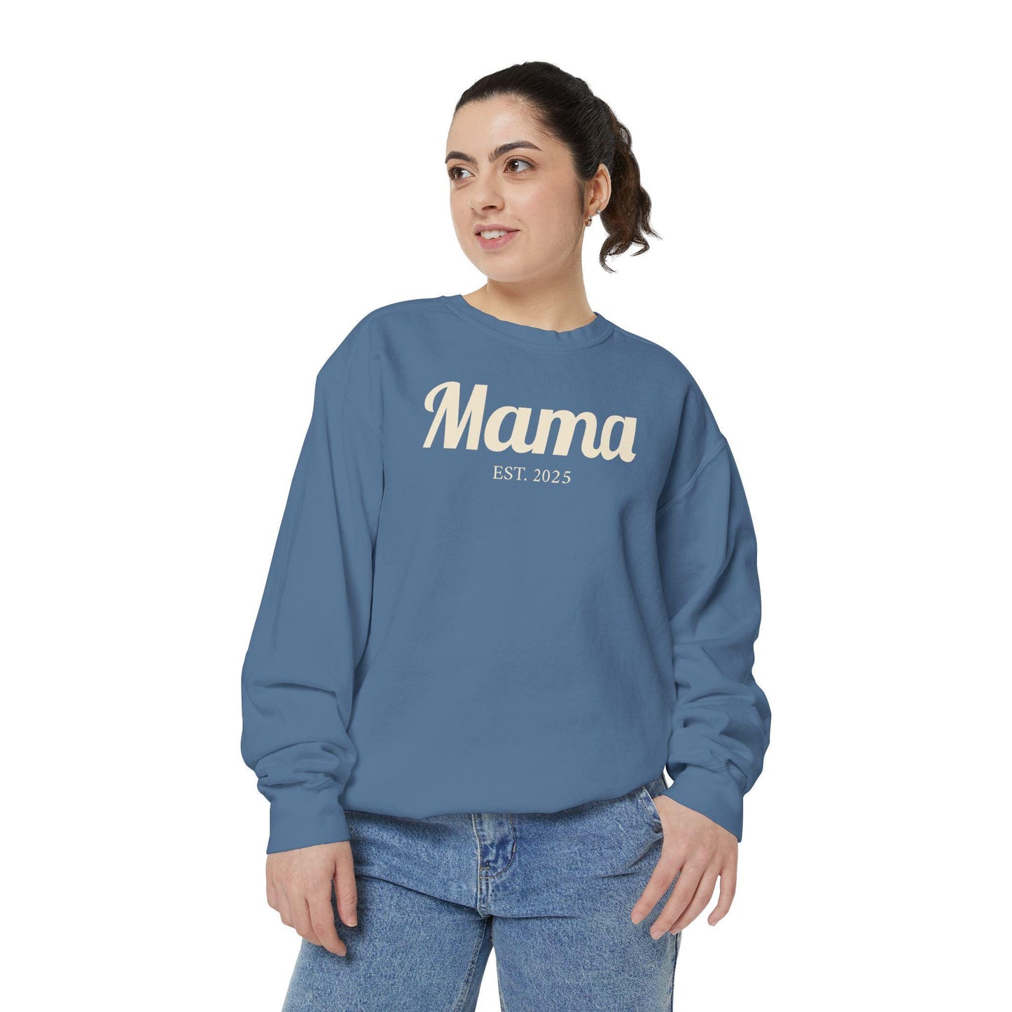 Mama EST. 2025 Sweatshirt | Mama Pullover Gift