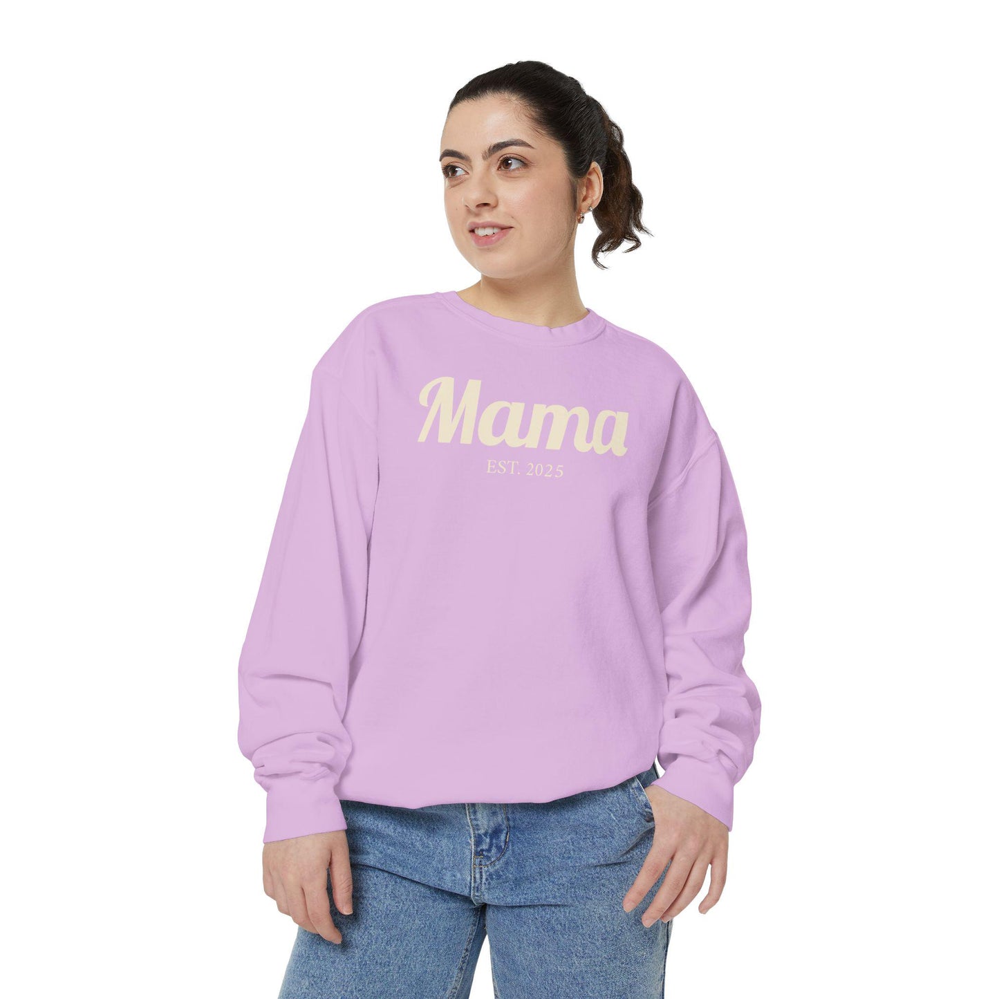 Mama EST. 2025 Sweatshirt | Mama Pullover Gift