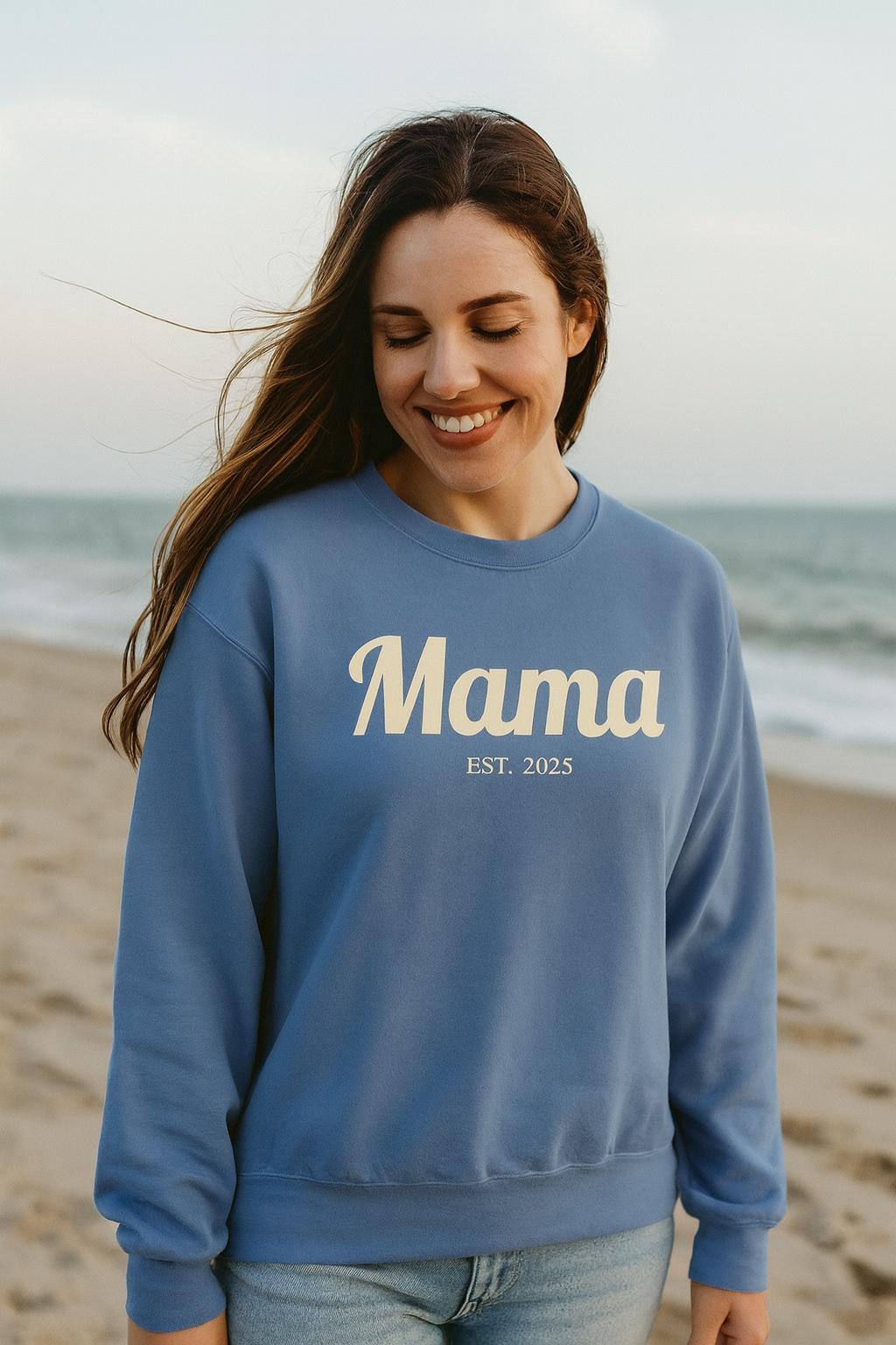 Mama EST. 2025 Sweatshirt | Mama Pullover Gift