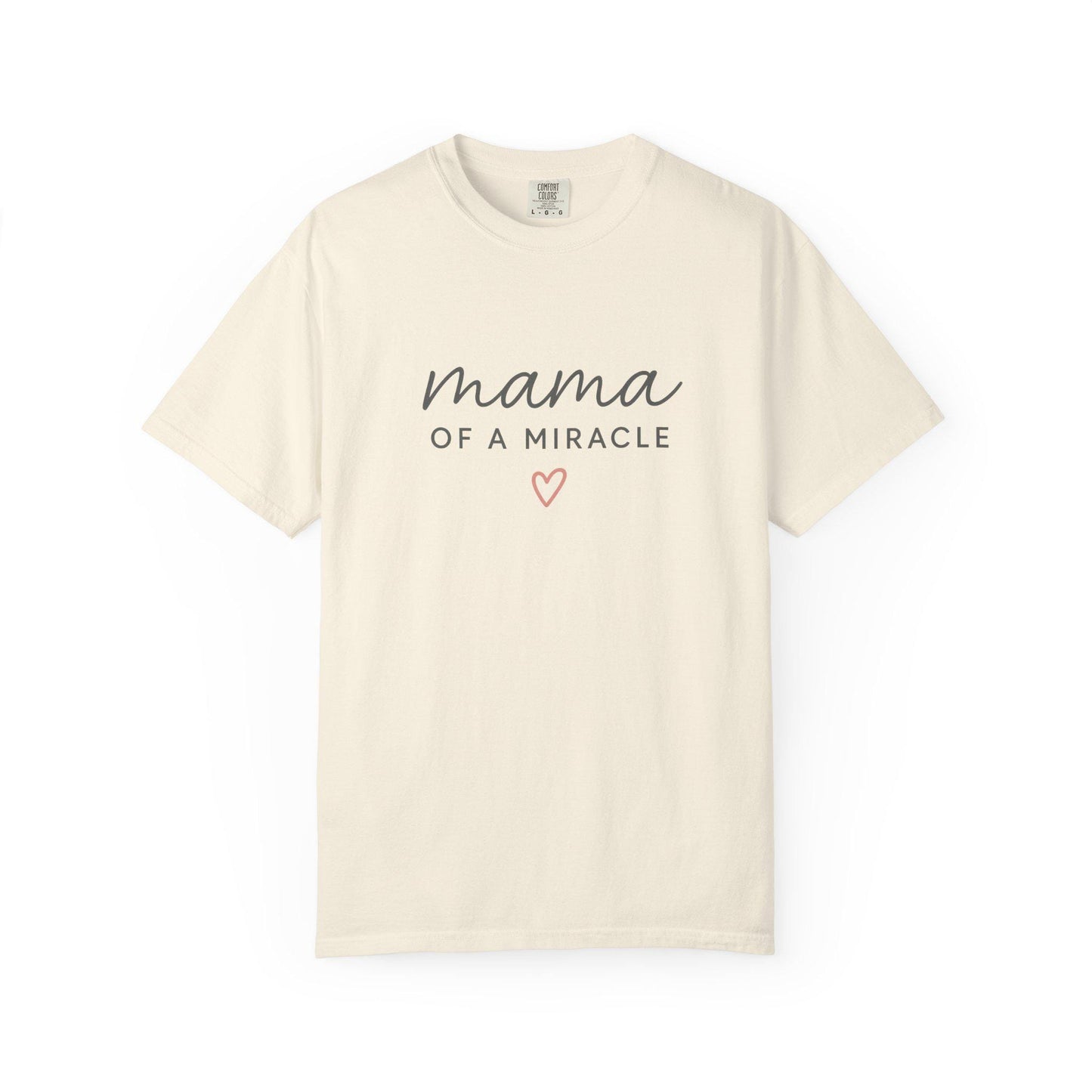 Mama Of A Miracle T-shirt | Matching Mom and Baby Shirt For Mom