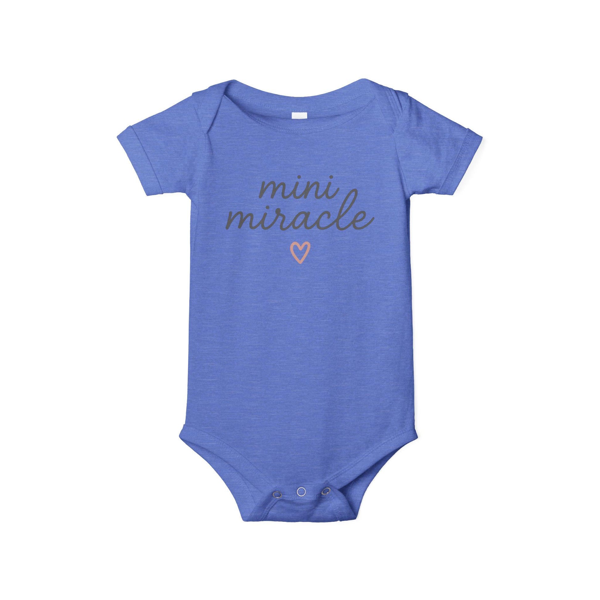 Mini Miracle Infant Onesie | Matching Baby and Mom Bodysuit for Baby