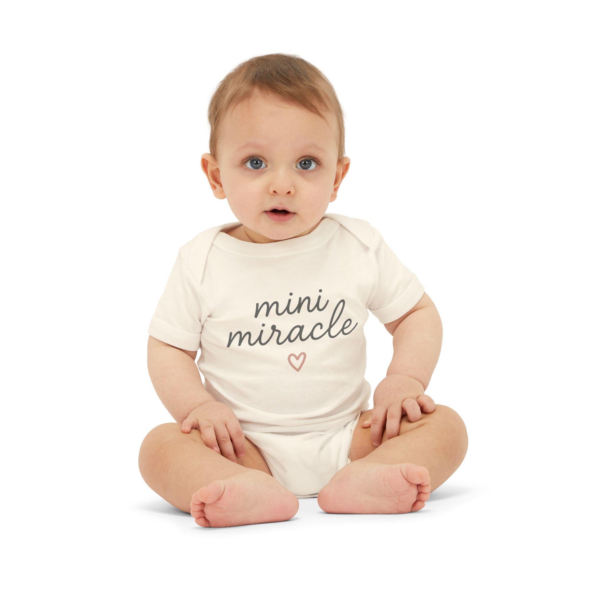 Mini Miracle Infant Onesie | Matching Baby and Mom Bodysuit for Baby