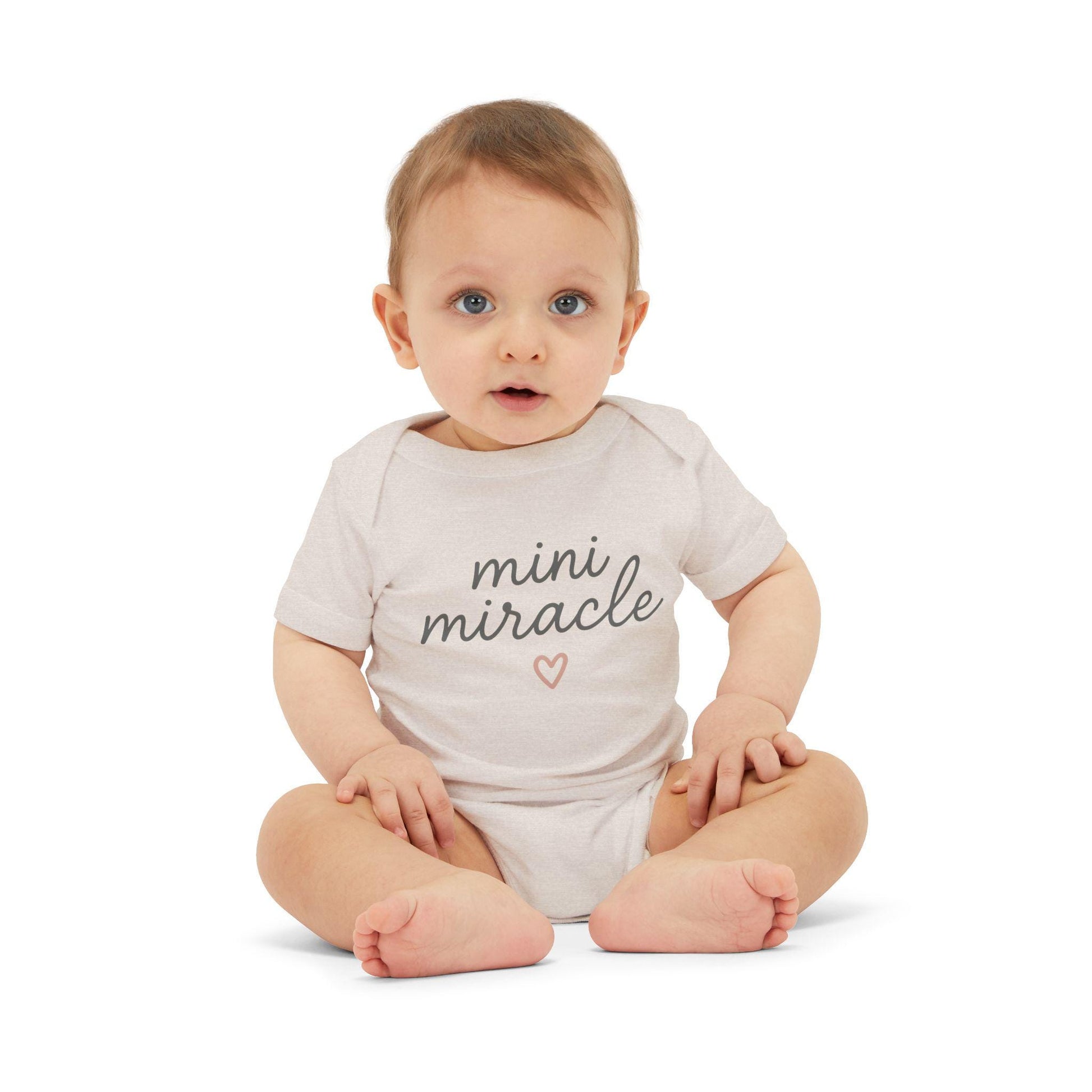 Mini Miracle Infant Onesie | Matching Baby and Mom Bodysuit for Baby
