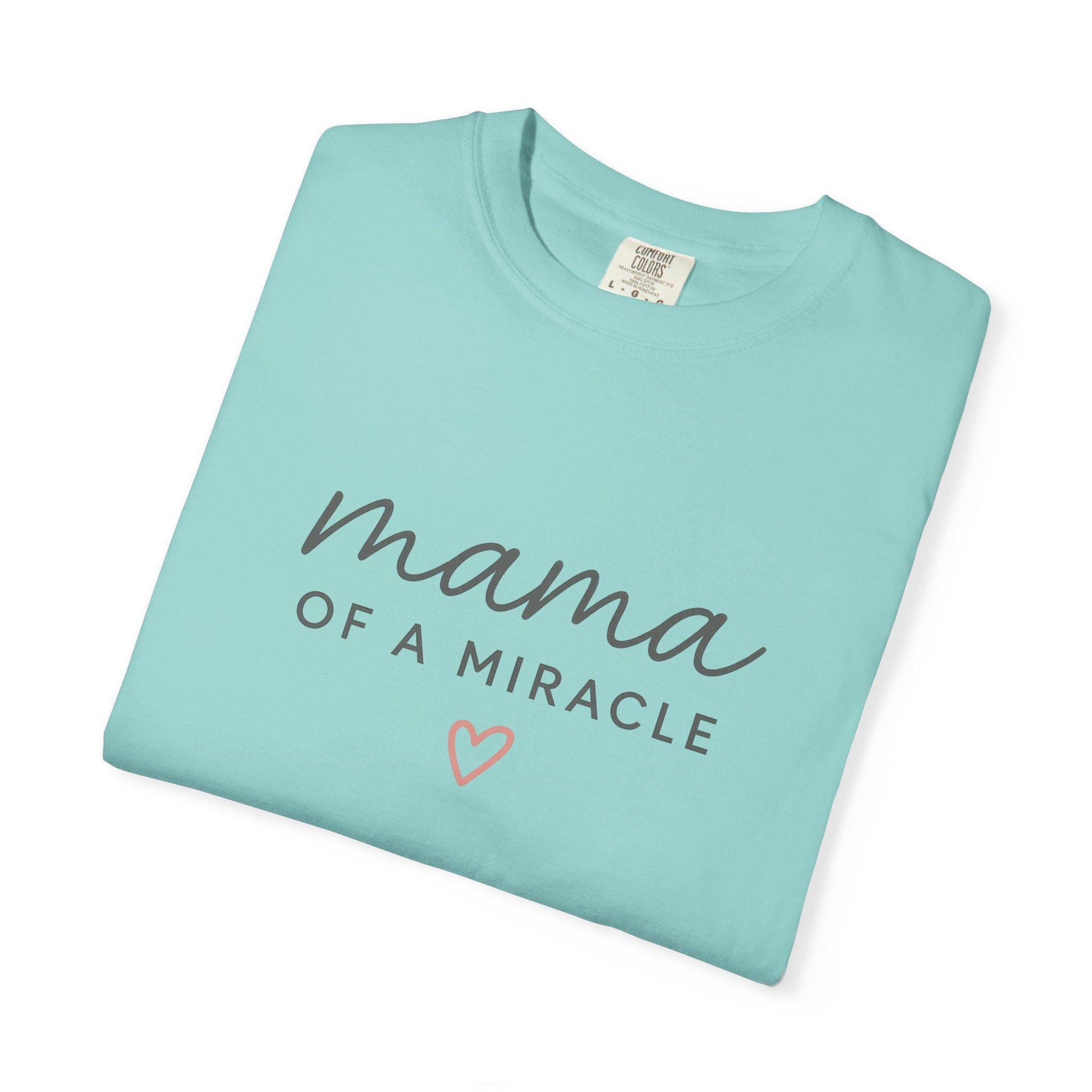 Mama Of A Miracle T-shirt | Matching Mom and Baby Shirt For Mom