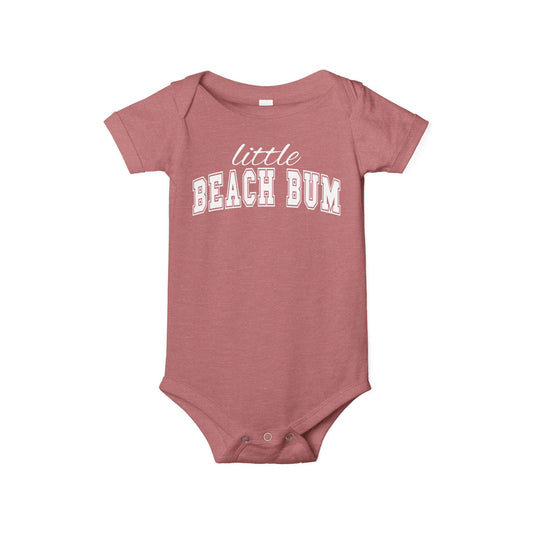 Little Beach Bum Infant One Piece | Baby Bodysuit, Coastal Summer