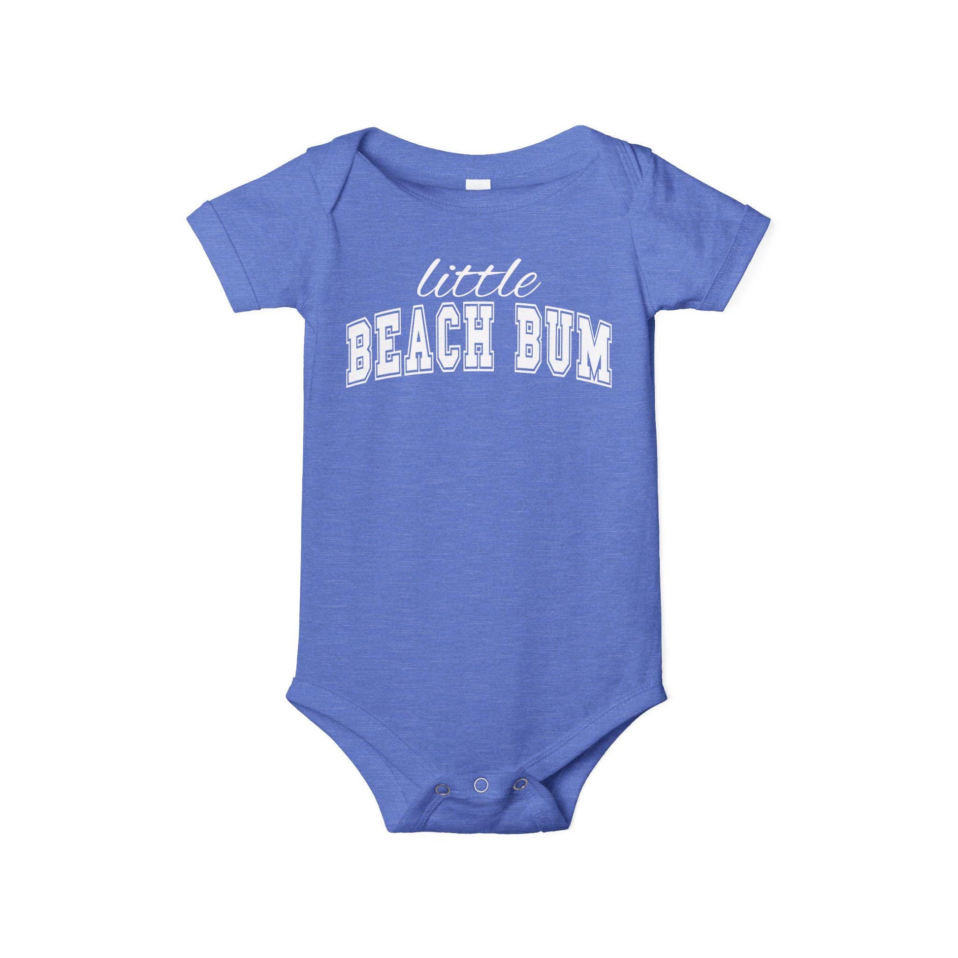 Little Beach Bum Infant One Piece | Baby Bodysuit, Coastal Summer