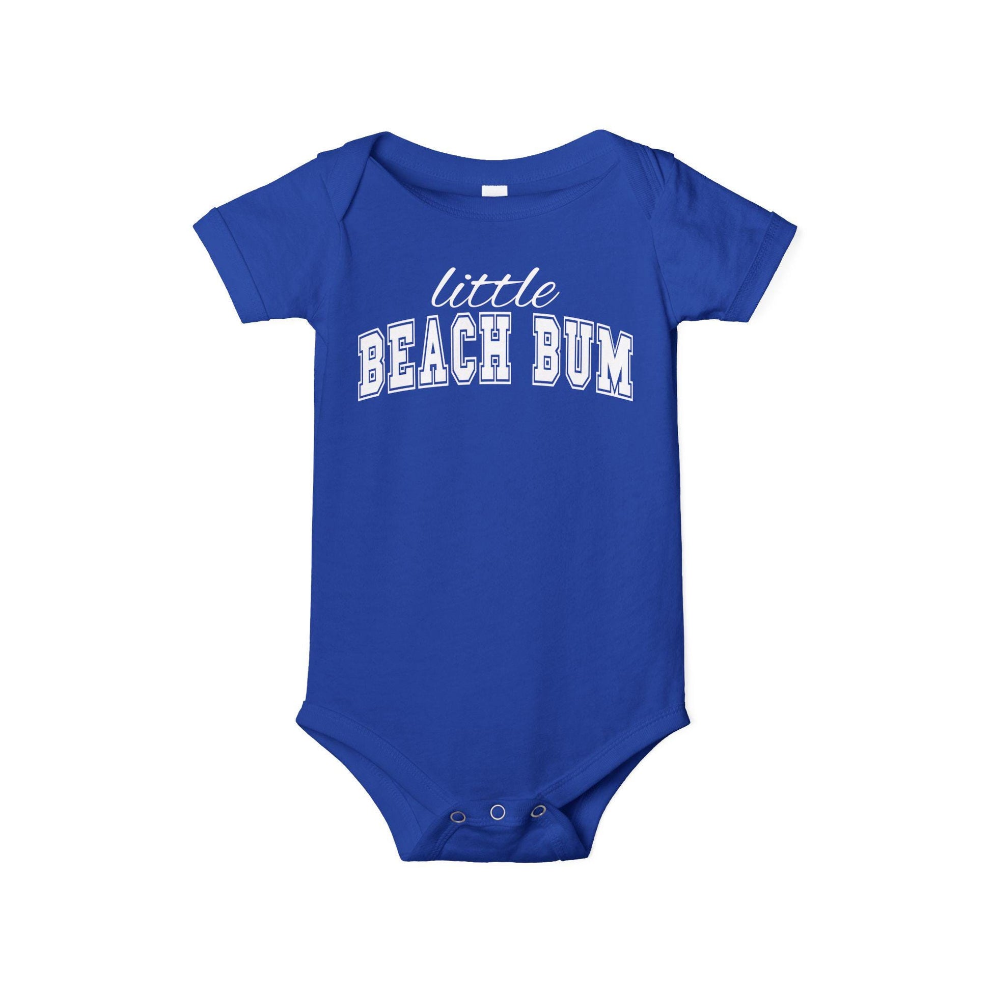 Little Beach Bum Infant One Piece | Baby Bodysuit, Coastal Summer