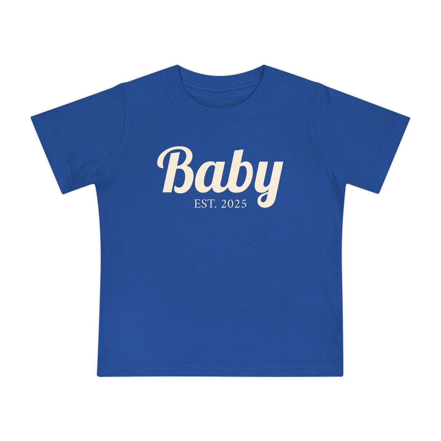Baby Est. 2025 Short Sleeve T-Shirt | Infant Top