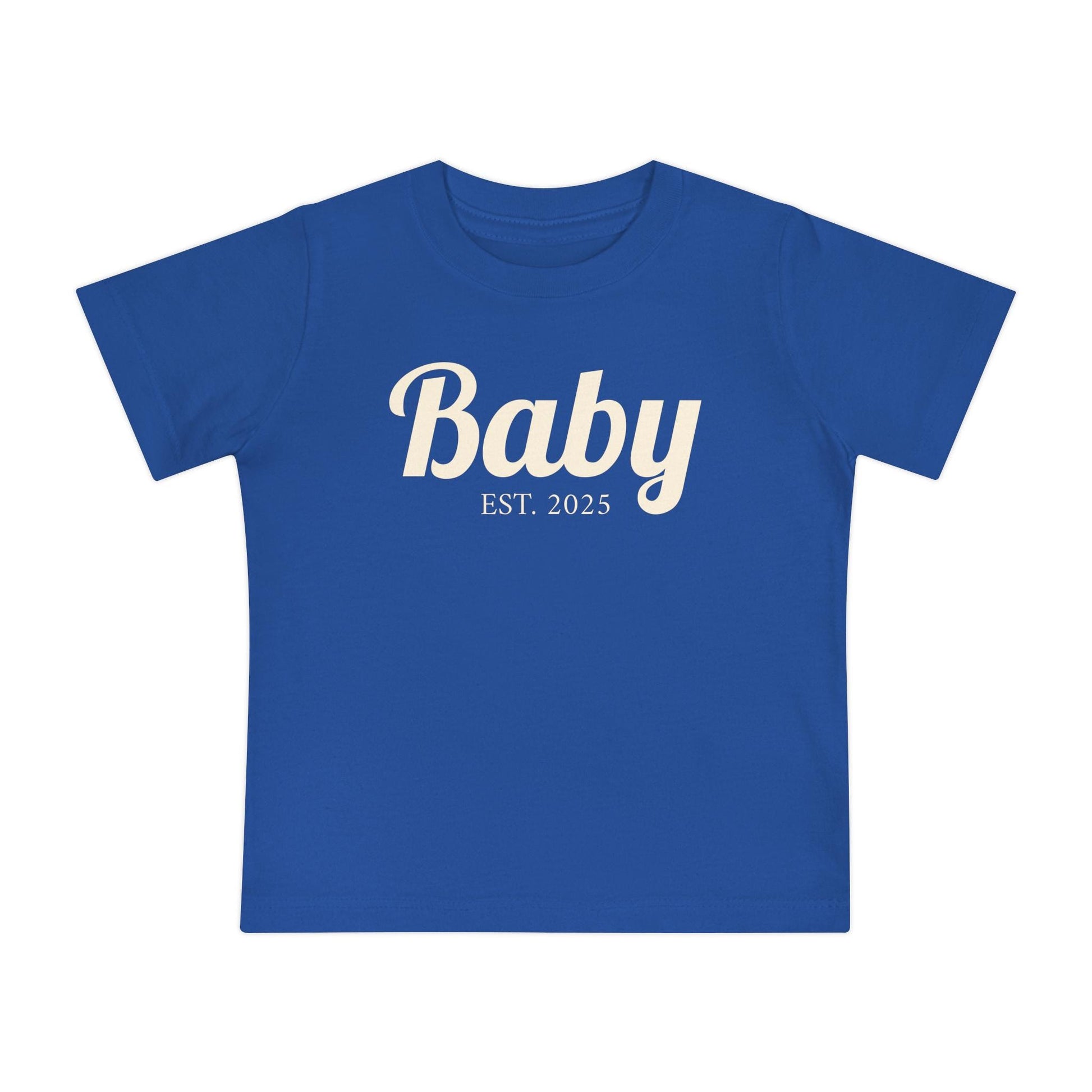 Baby Est. 2025 Short Sleeve T-Shirt | Infant Top