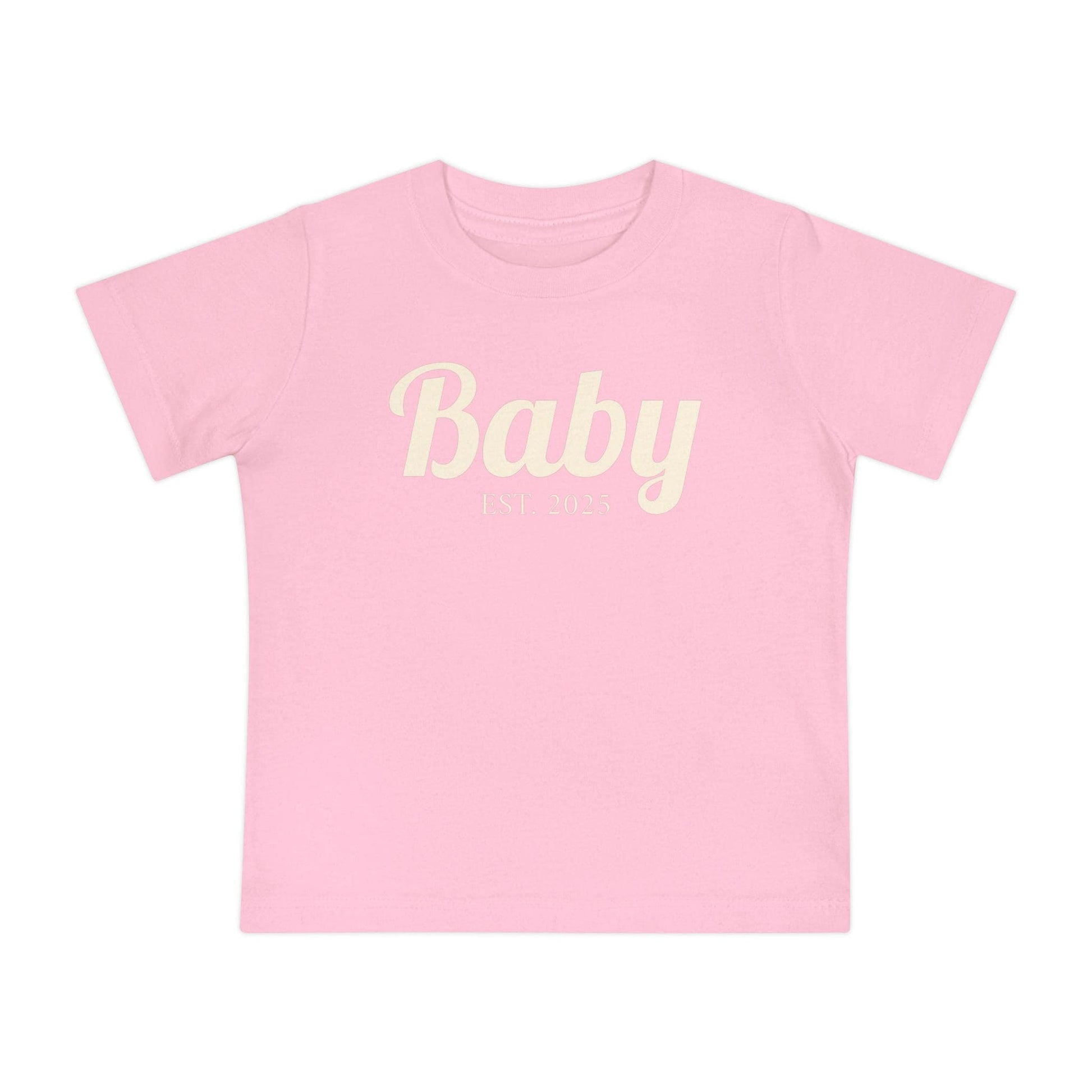 Baby Est. 2025 Short Sleeve T-Shirt | Infant Top