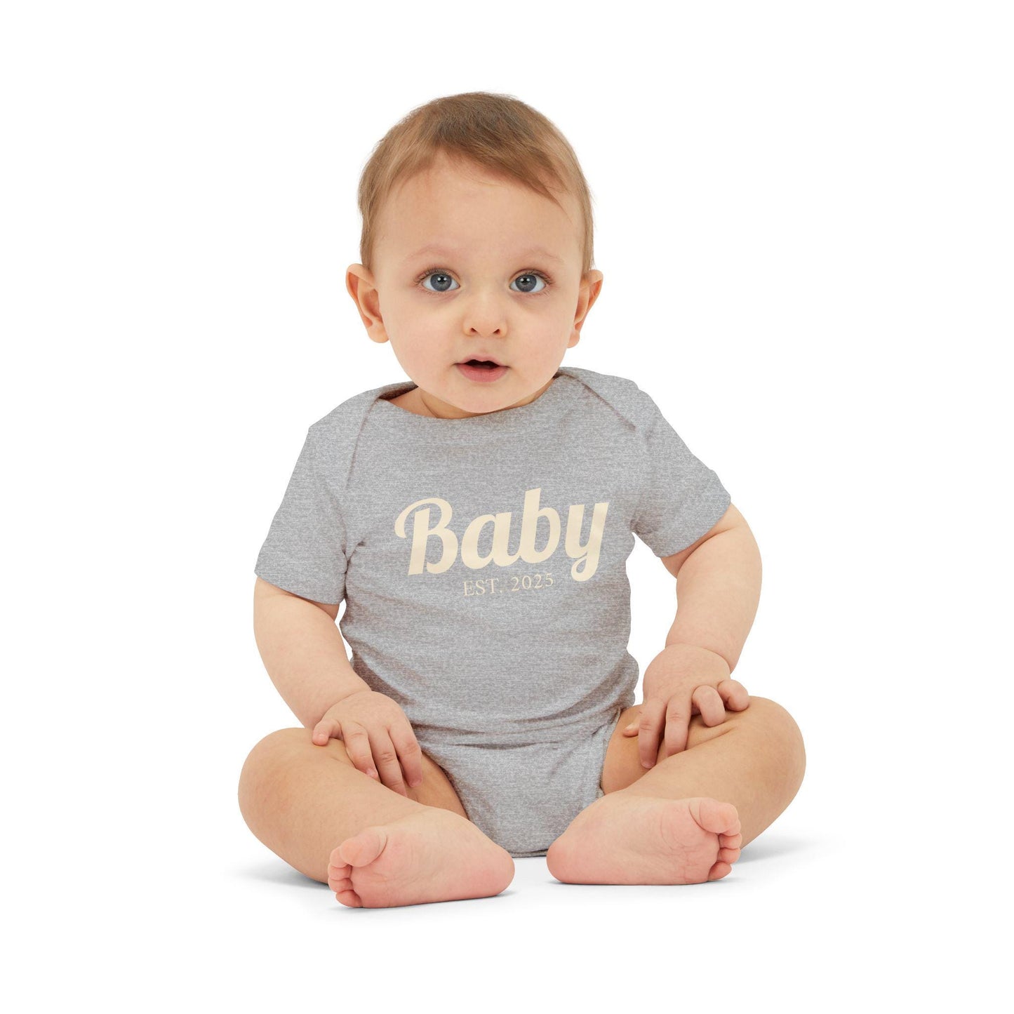 Baby EST. 2025 Infant Jersey One Piece | Baby Bodysuit