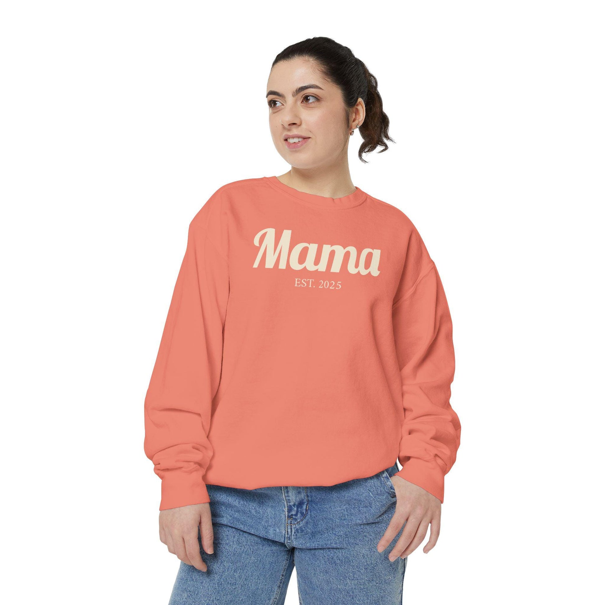 Mama EST. 2025 Sweatshirt | Mama Pullover Gift