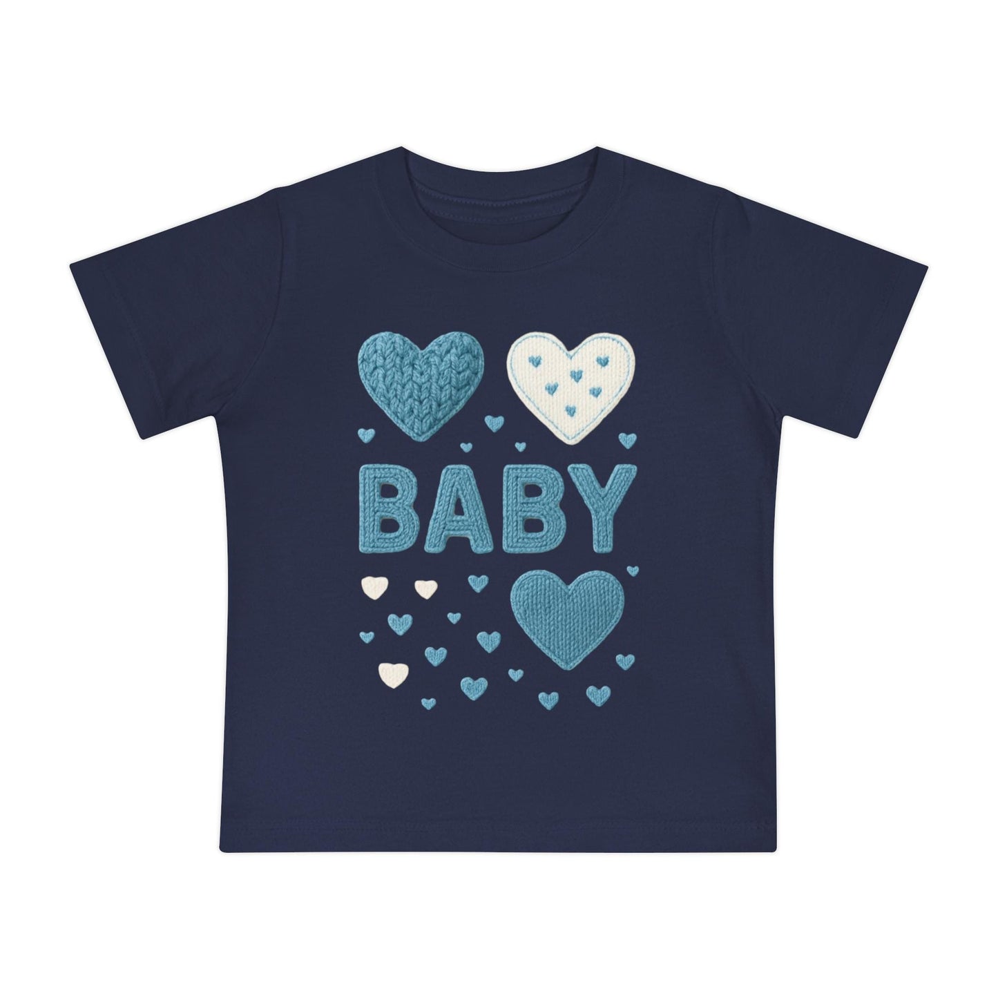 Baby Boy Heart Patch Shirt | Valentine Infant Tee