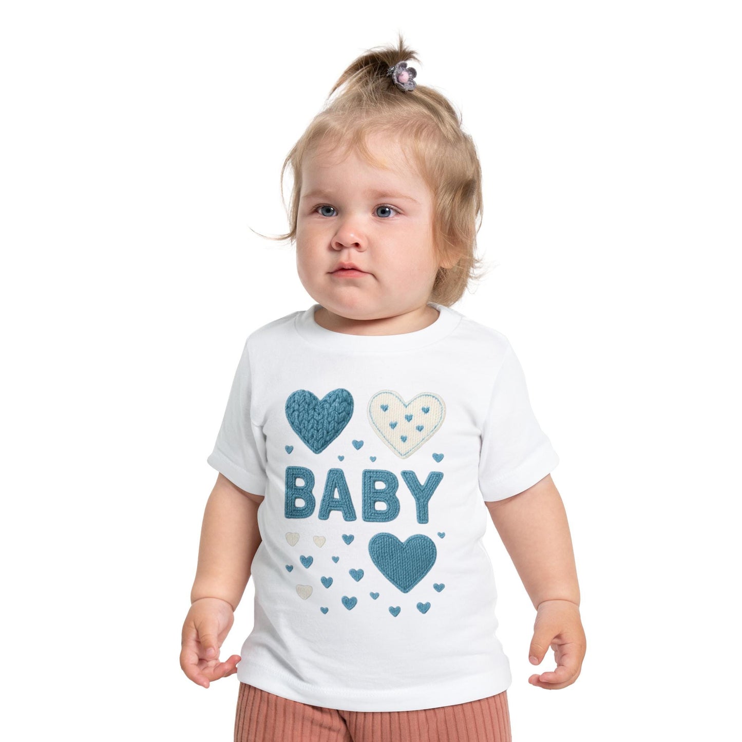 Baby Boy Heart Patch Shirt | Valentine Infant Tee
