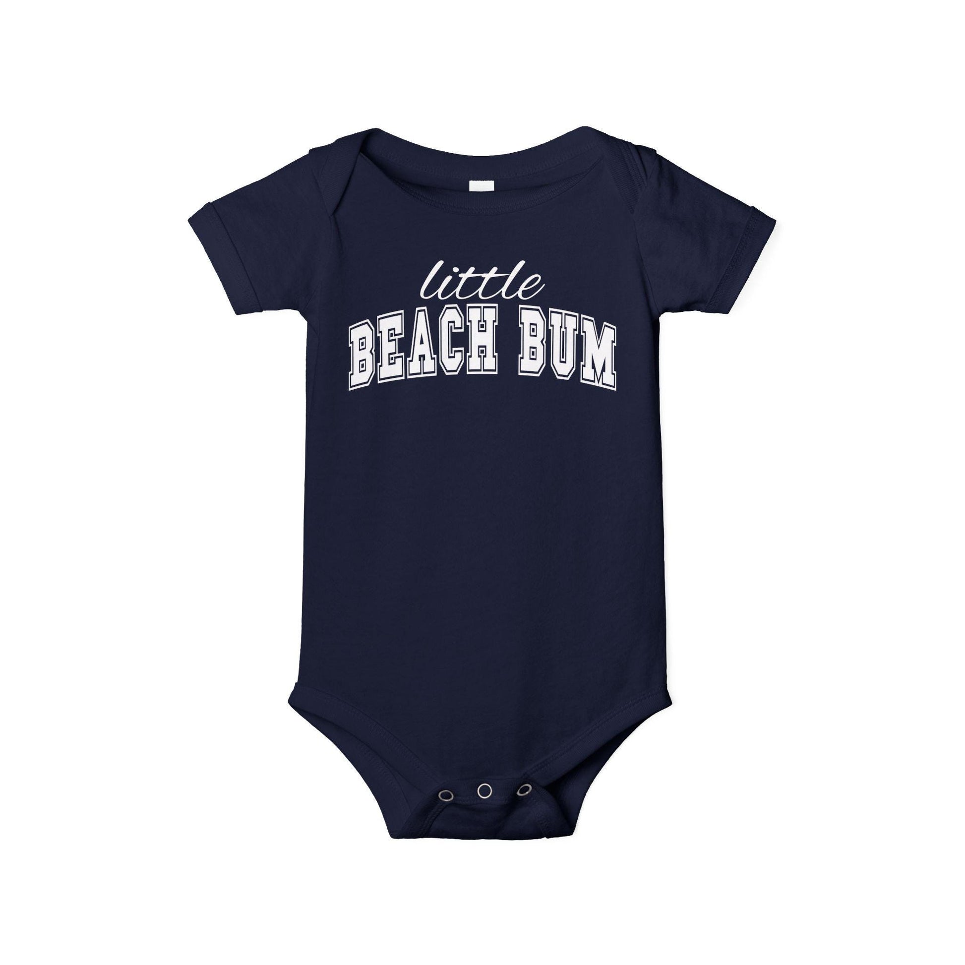 Little Beach Bum Infant One Piece | Baby Bodysuit, Coastal Summer