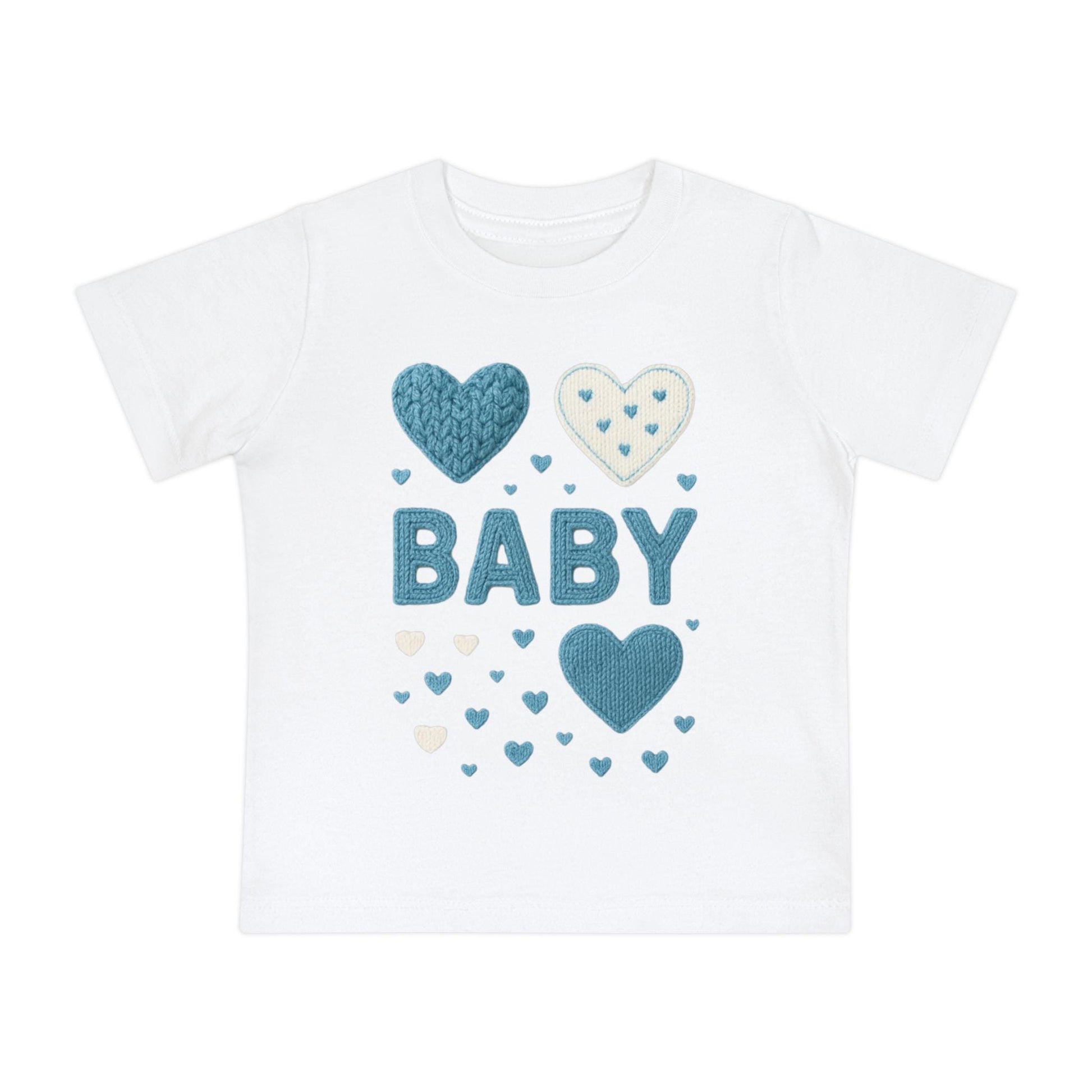 Baby Boy Heart Patch Shirt | Valentine Infant Tee