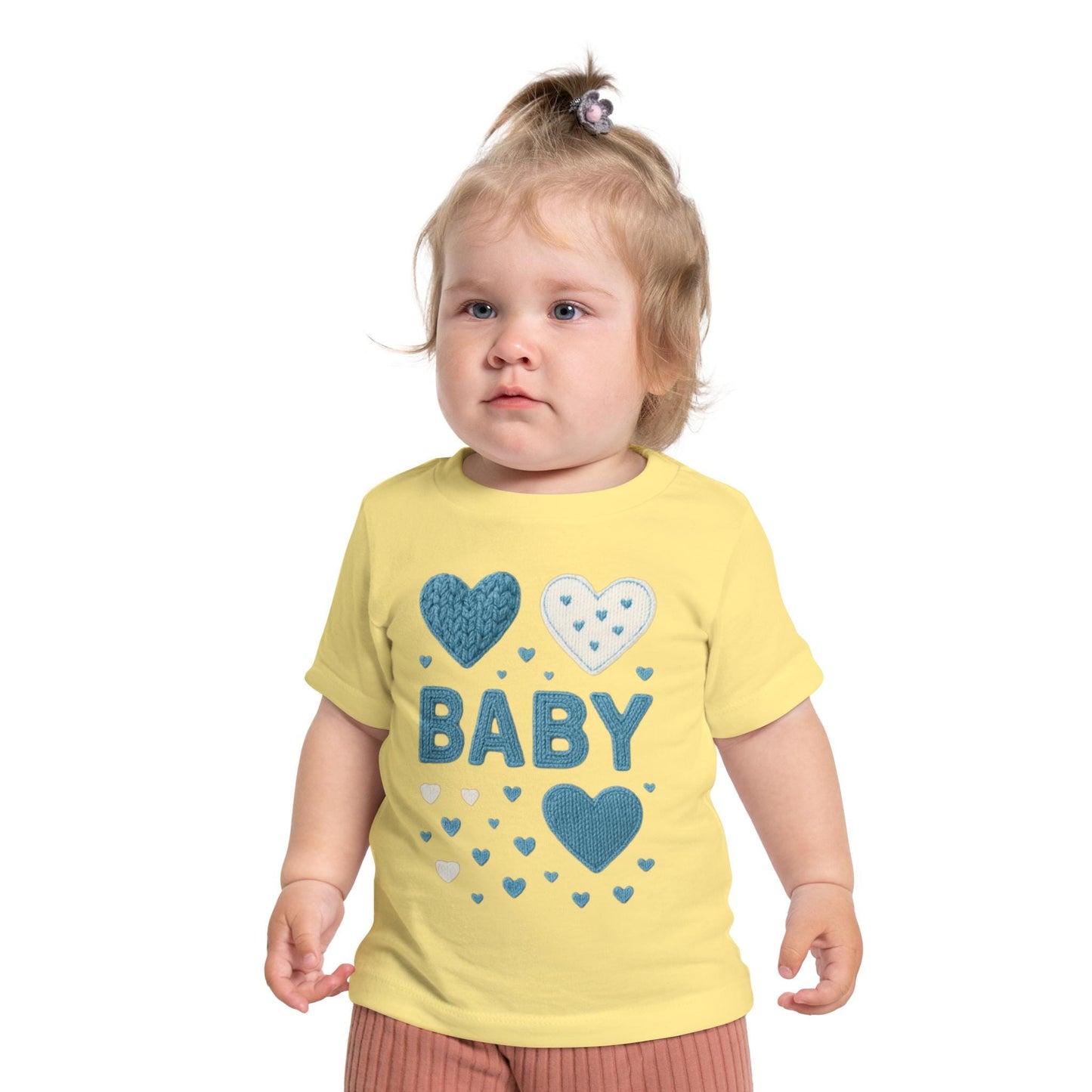 Baby Boy Heart Patch Shirt | Valentine Infant Tee
