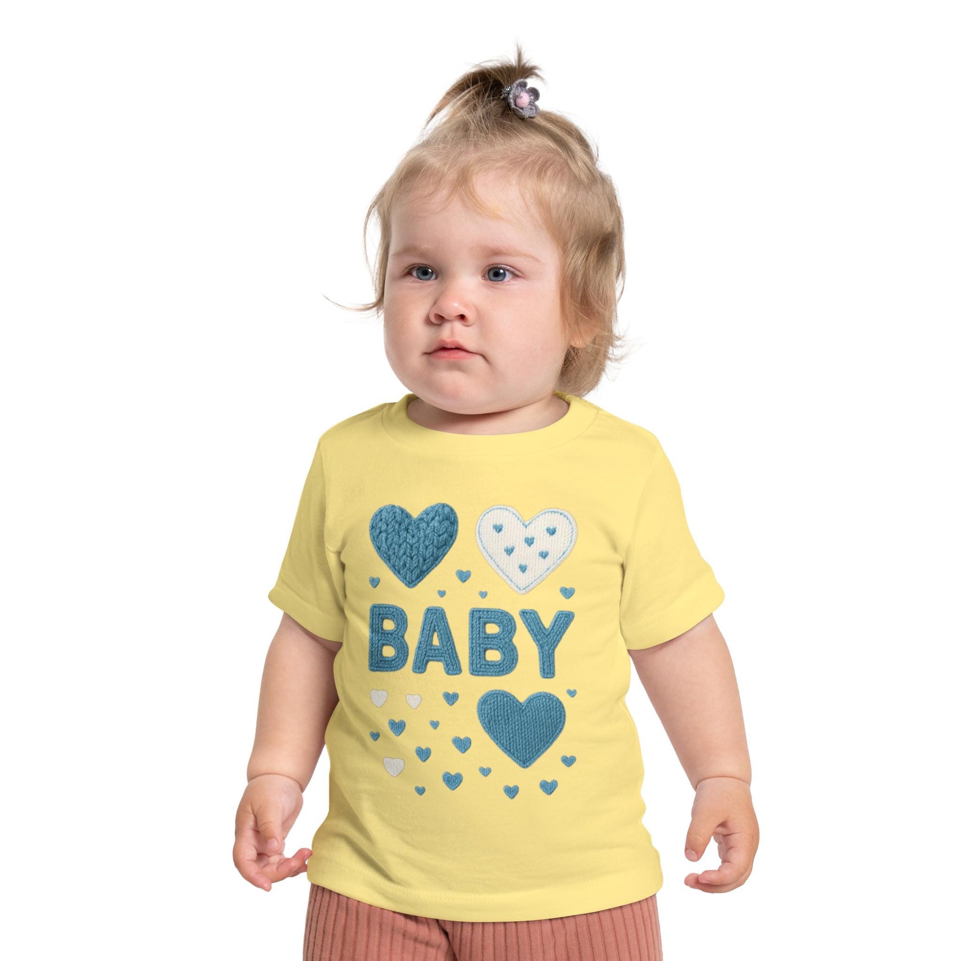 Baby Boy Heart Patch Shirt | Valentine Infant Tee