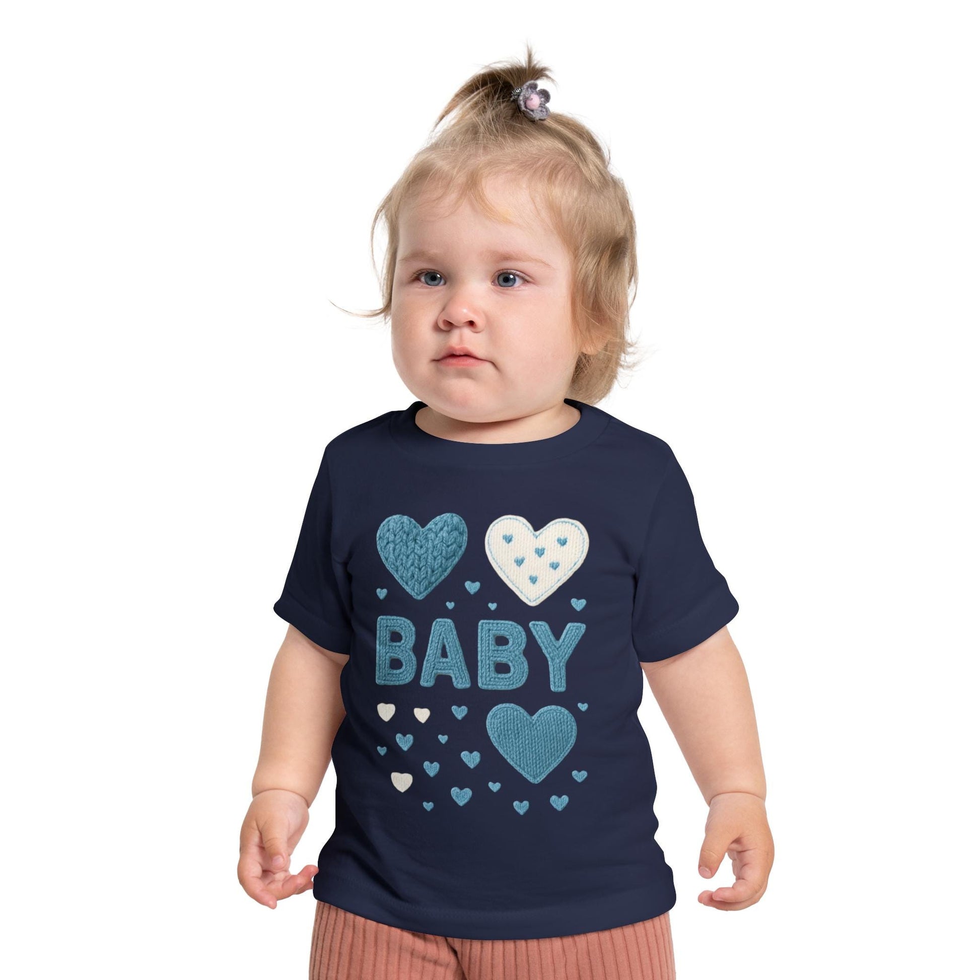 Baby Boy Heart Patch Shirt | Valentine Infant Tee